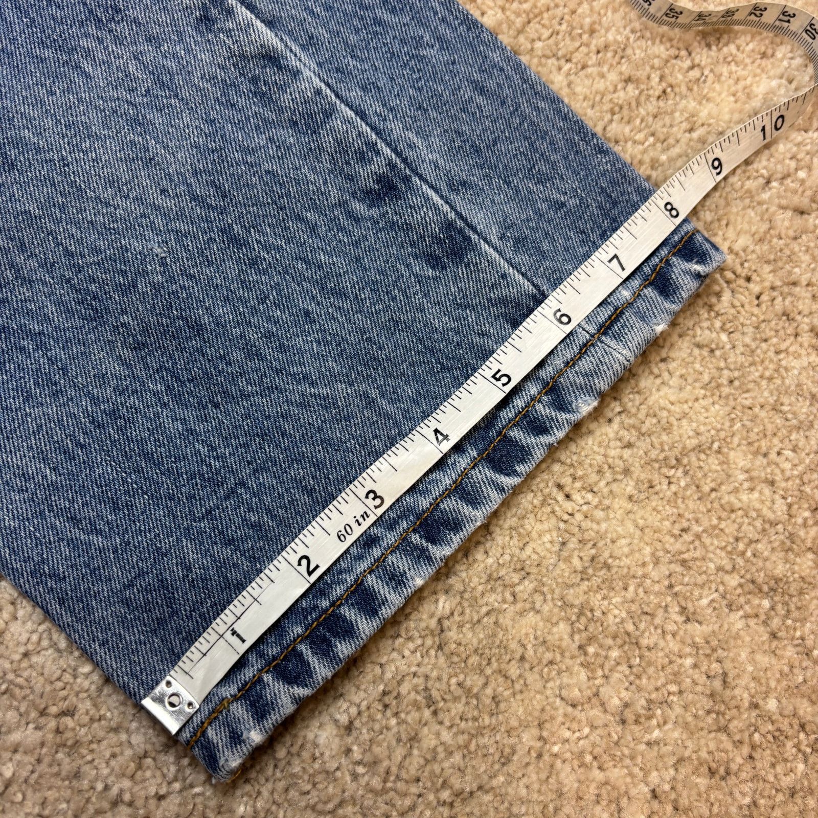 Levi's × Vintage Vintage Levi's 501 Straight Leg Button Fly Jeans Men's 32x34 Size US 32 / EU 48 - 11 Thumbnail
