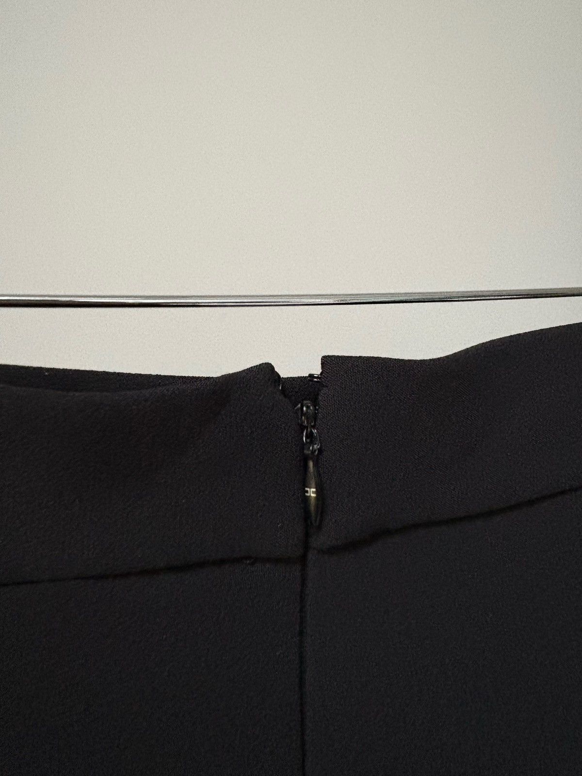 Elisabetta Franchi Elisabetta Franchi Black High Rise Pants Wide Leg IT 42 Size 28" / US 6 / IT 42 - 18 Thumbnail