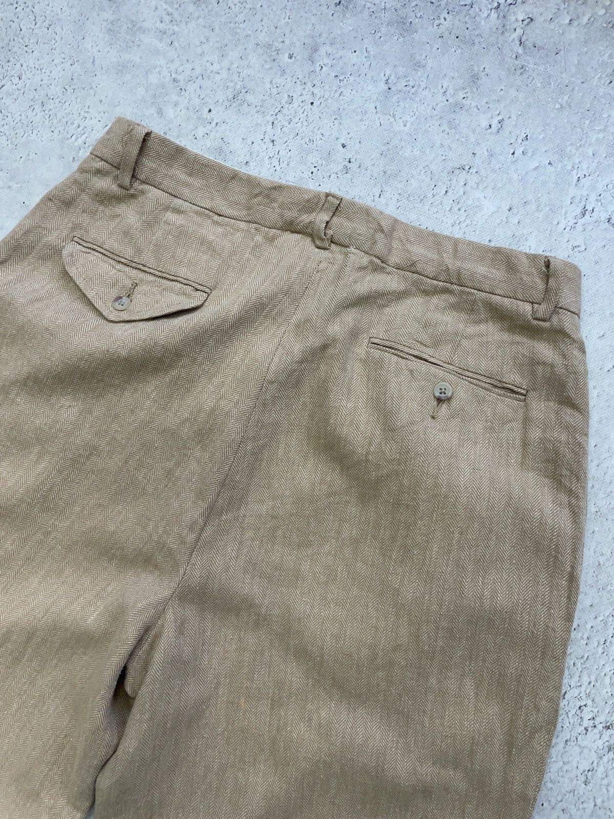 Polo Ralph Lauren casual pants cotton/linen y2k