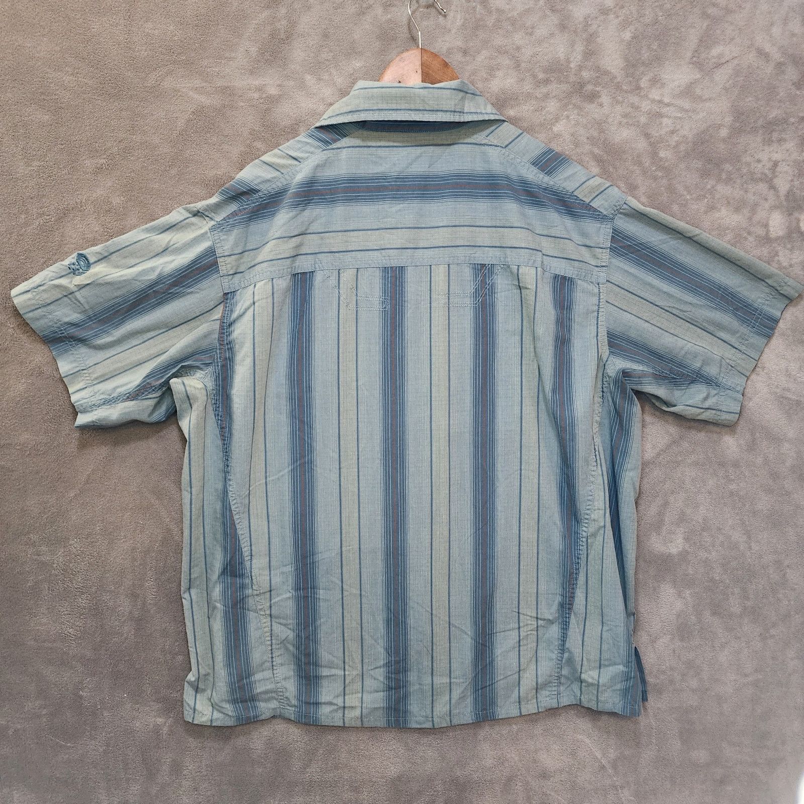 Mountain Hardwear Mountain Hardwear Men's XL Blue Hiking Shirt Size US XL / EU 56 / 4 - 2 Thumbnail