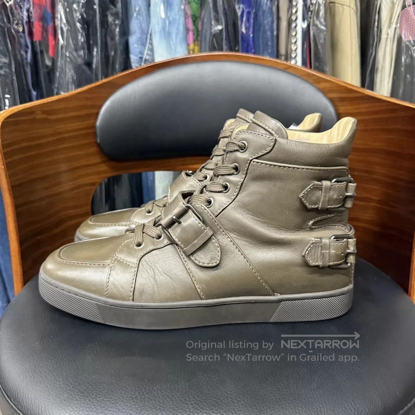 Christian Louboutin Green High. Size US 8 / EU 41 - 6 Thumbnail