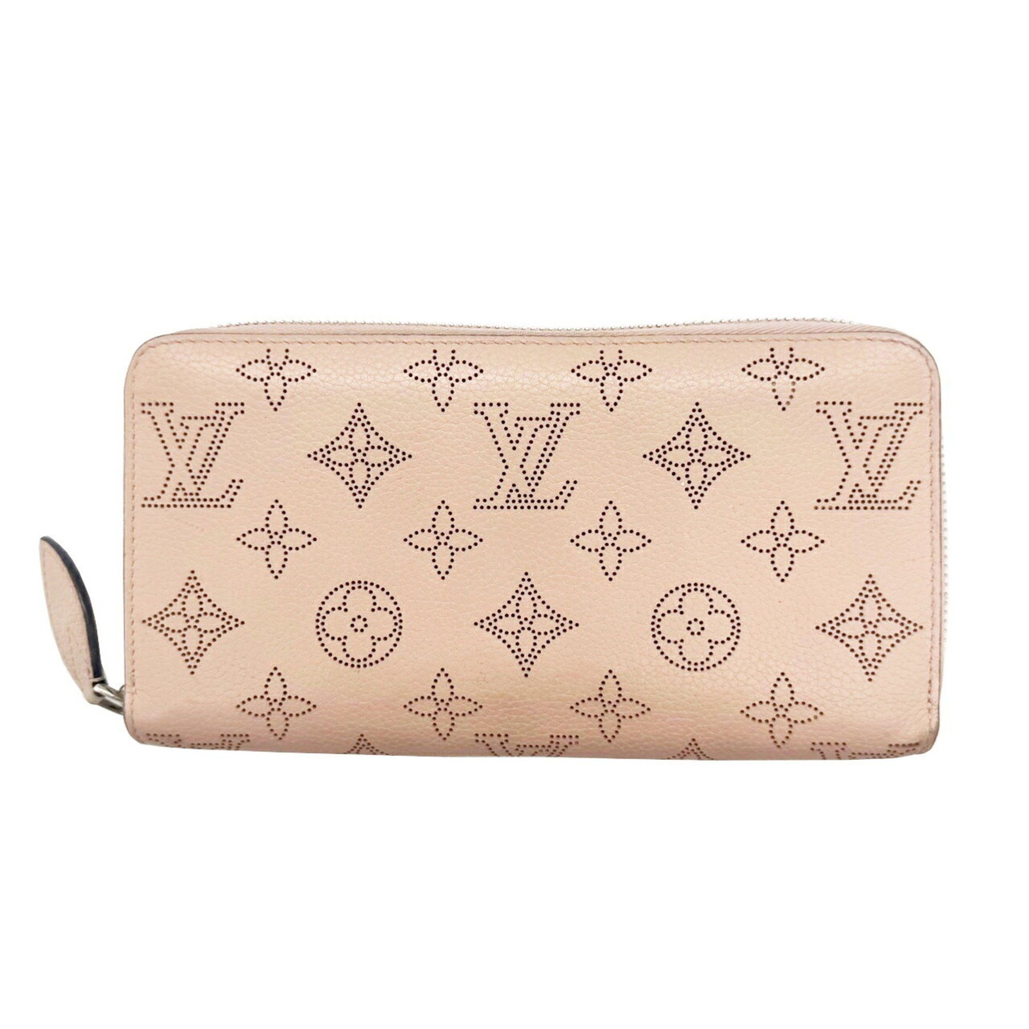 Louis Vuitton Louis Vuitton Zippy Wallet Mahina M61868 Long Round Zip Pink TN2240 Women's Size ONE SIZE - 1 Thumbnail