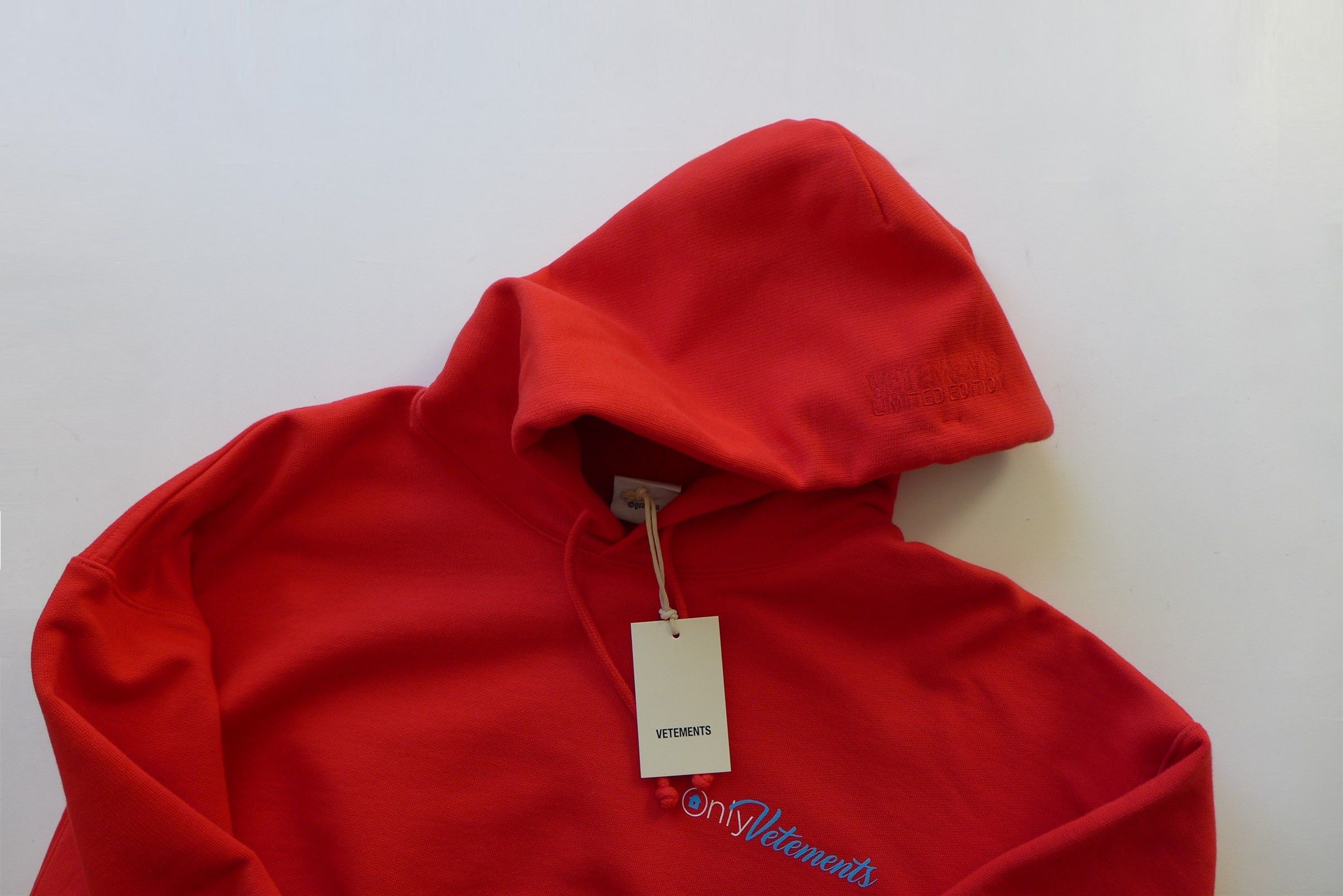 Vetements Vetements Oversized OnlyVetements Red Hoodie Size US XS / EU 42 / 0 - 3 Thumbnail