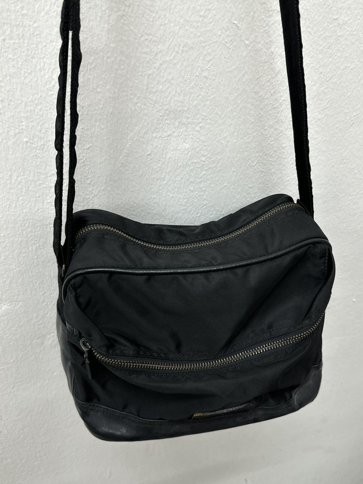 Yohji Yamamoto Ysaccs Yohji Yamamoto Pour Homme Sling Bag Size ONE SIZE - 18 Thumbnail