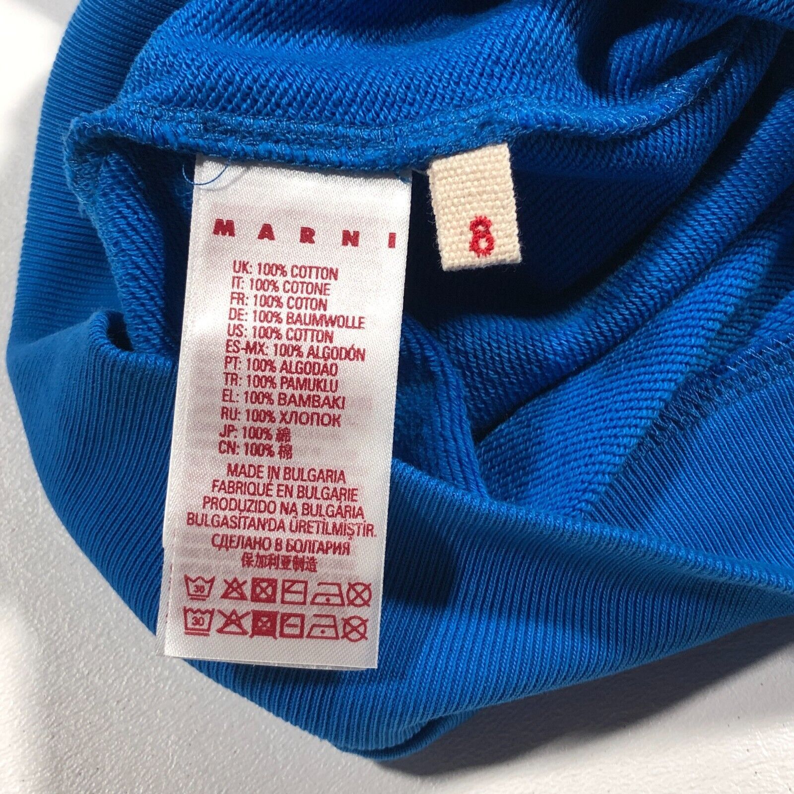 Marni Marni Kids 3D Logo Sweatshirt Sweater Crewneck youth 8 Size M / US 6-8 / IT 42-44 - 6 Thumbnail