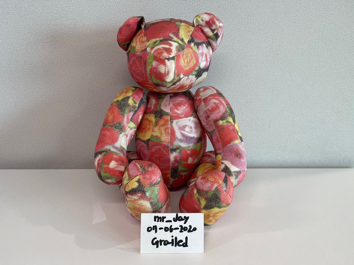 Comme des Garcons × Comme des Garcons Homme Plus × Junya Watanabe Comme des garcons SPECIAL JINGLE FLOWERS Teddy Bear Size ONE SIZE - 8 Thumbnail