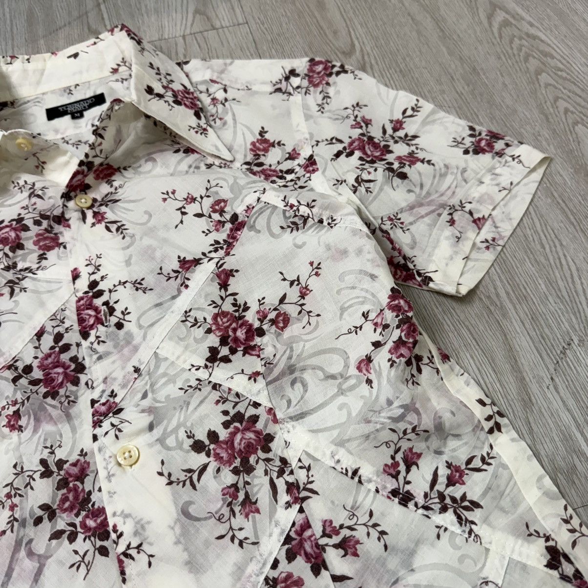 Tornado Mart Tornado Mart flower print button shirt Size M / US 6-8 / IT 42-44 - 4 Thumbnail