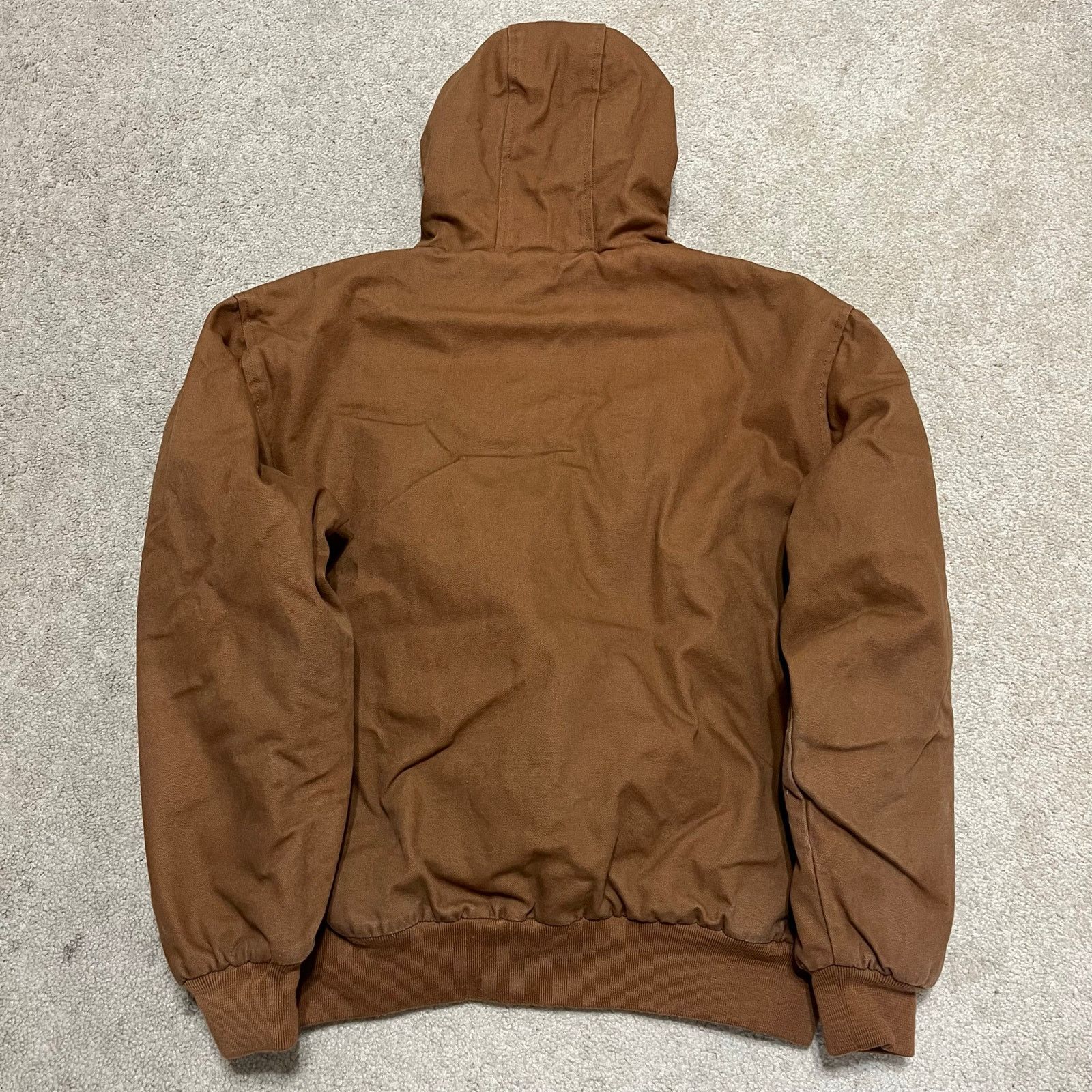 Other Corner Stone Full Zip Brown Hooded Workwear Jacket Medium Size US M / EU 48-50 / 2 - 2 Thumbnail