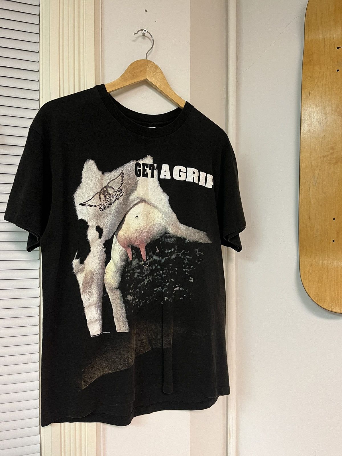 Aerosmith × Hanes 1993 Aerosmith 'Get A Grip' Tour Tee Size US L / EU 52-54 / 3 - 1 Thumbnail