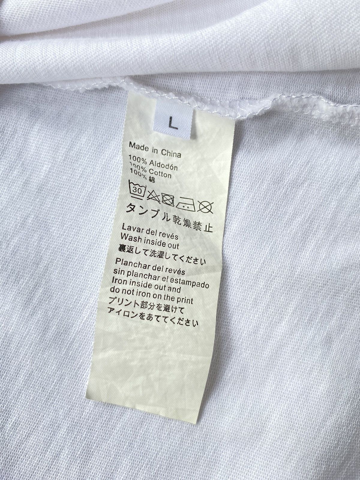 Stella McCartney STELL / MCCARTNEY White Shirt with Elephant Face Print Size US M / EU 48-50 / 2 - 12 Thumbnail