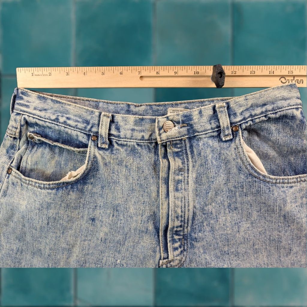 Vintage VINTAGE Gitano Jeans Mens Denim 1980s Acid Wash Grunge Baggy 30x30 Blue Rock Punk Gro Size US 30 / EU 46 - 1 Thumbnail