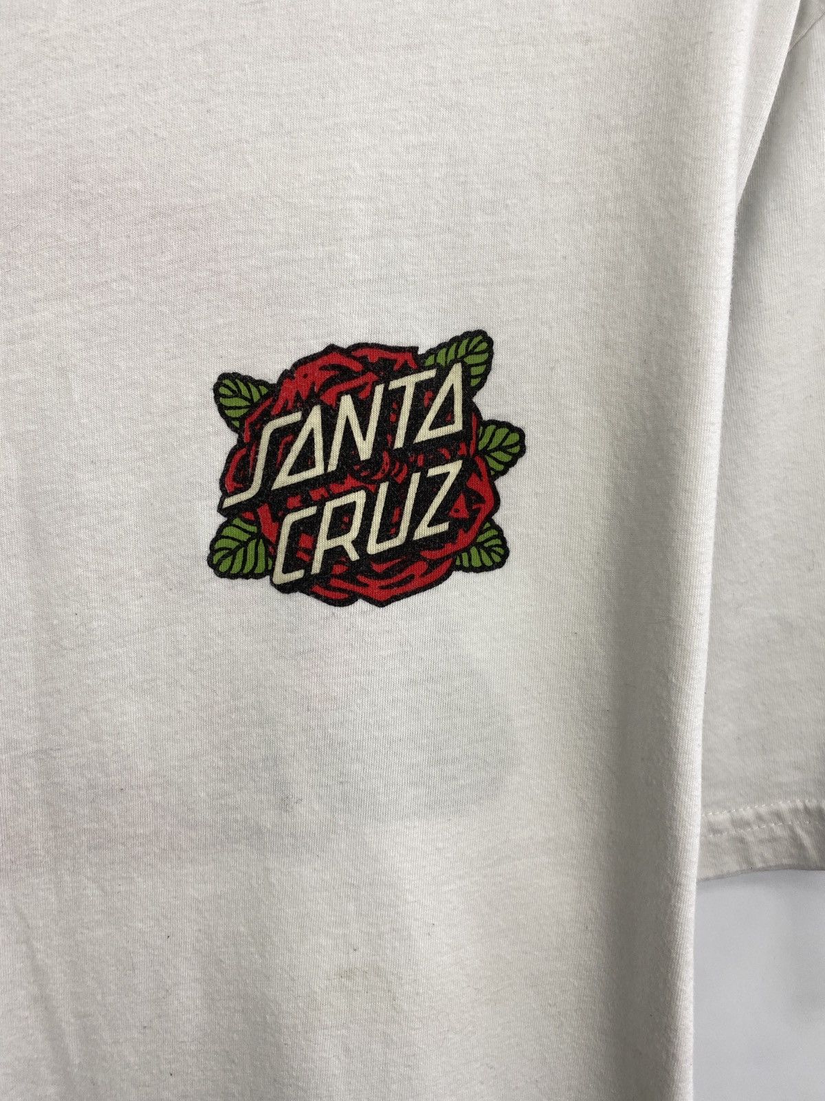 Santa Cruz Skateboards 🇺🇸 Y2K Santa Cruz Skateboarding T-Shirt Rare Retro Hype Size US L / EU 52-54 / 3 - 7 Thumbnail
