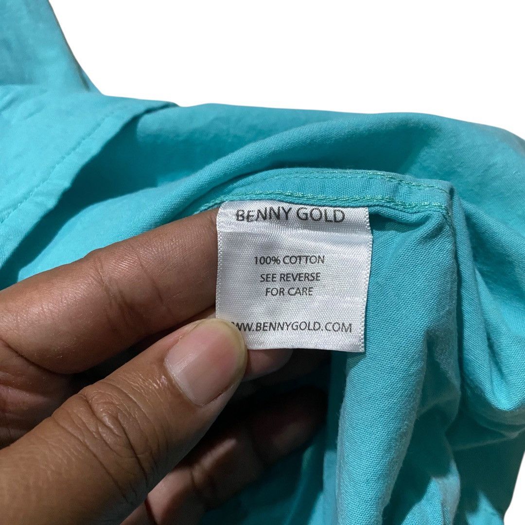 Benny Gold Benny gold strike stay gold seafoam bowling shirt Size US M / EU 48-50 / 2 - 8 Thumbnail