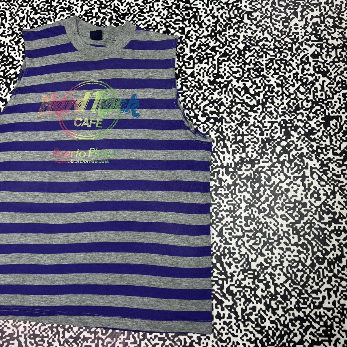 Ocean Pacific Vintage 90s Ocean Pacific Hard Rock Cafe Puerto Plata Top Size US L / EU 52-54 / 3 - 3 Thumbnail