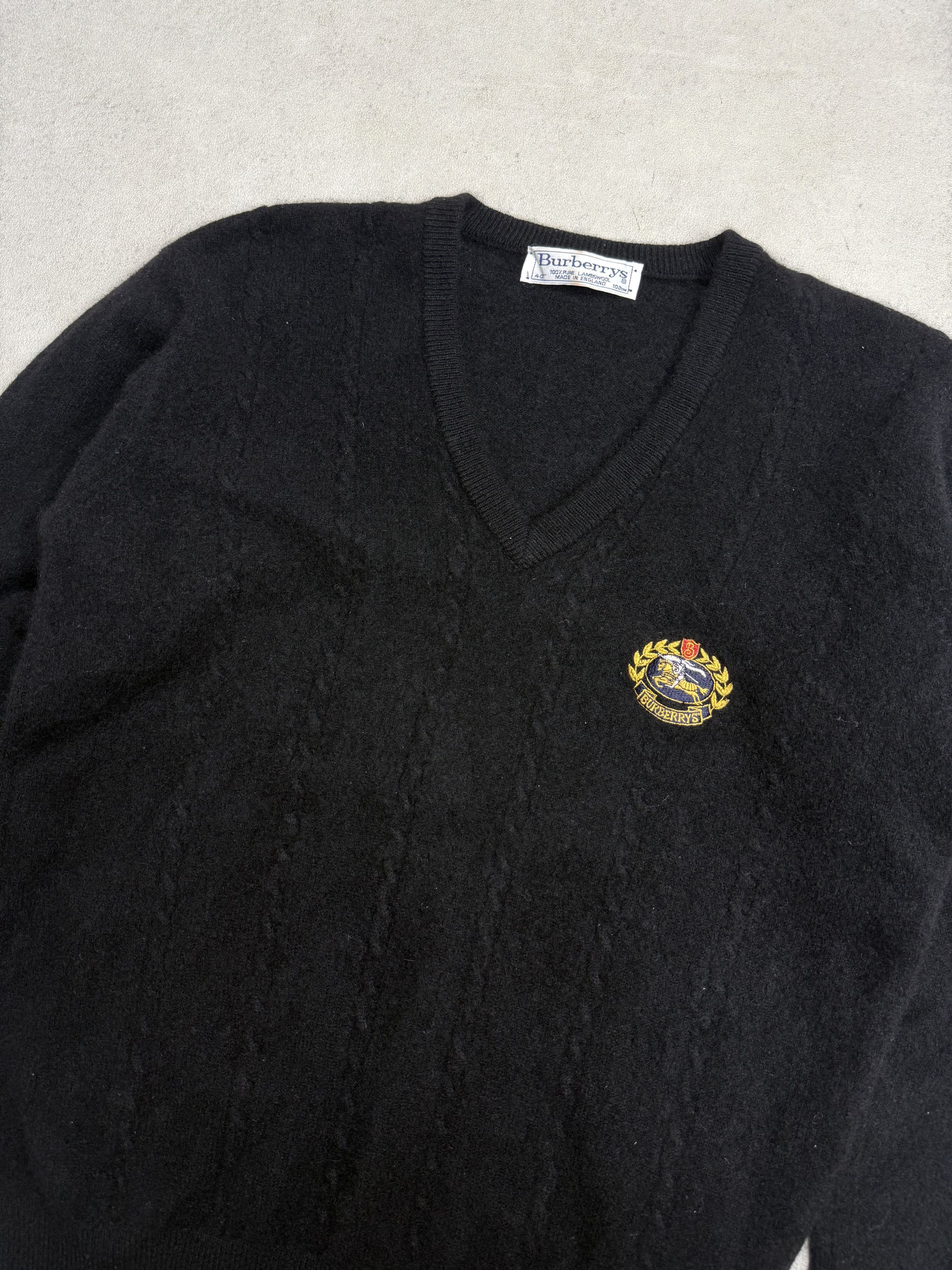 Burberry Vintage Burberry Knit Cable Wool Sweater Cardigan Size US S / EU 44-46 / 1 - 4 Thumbnail