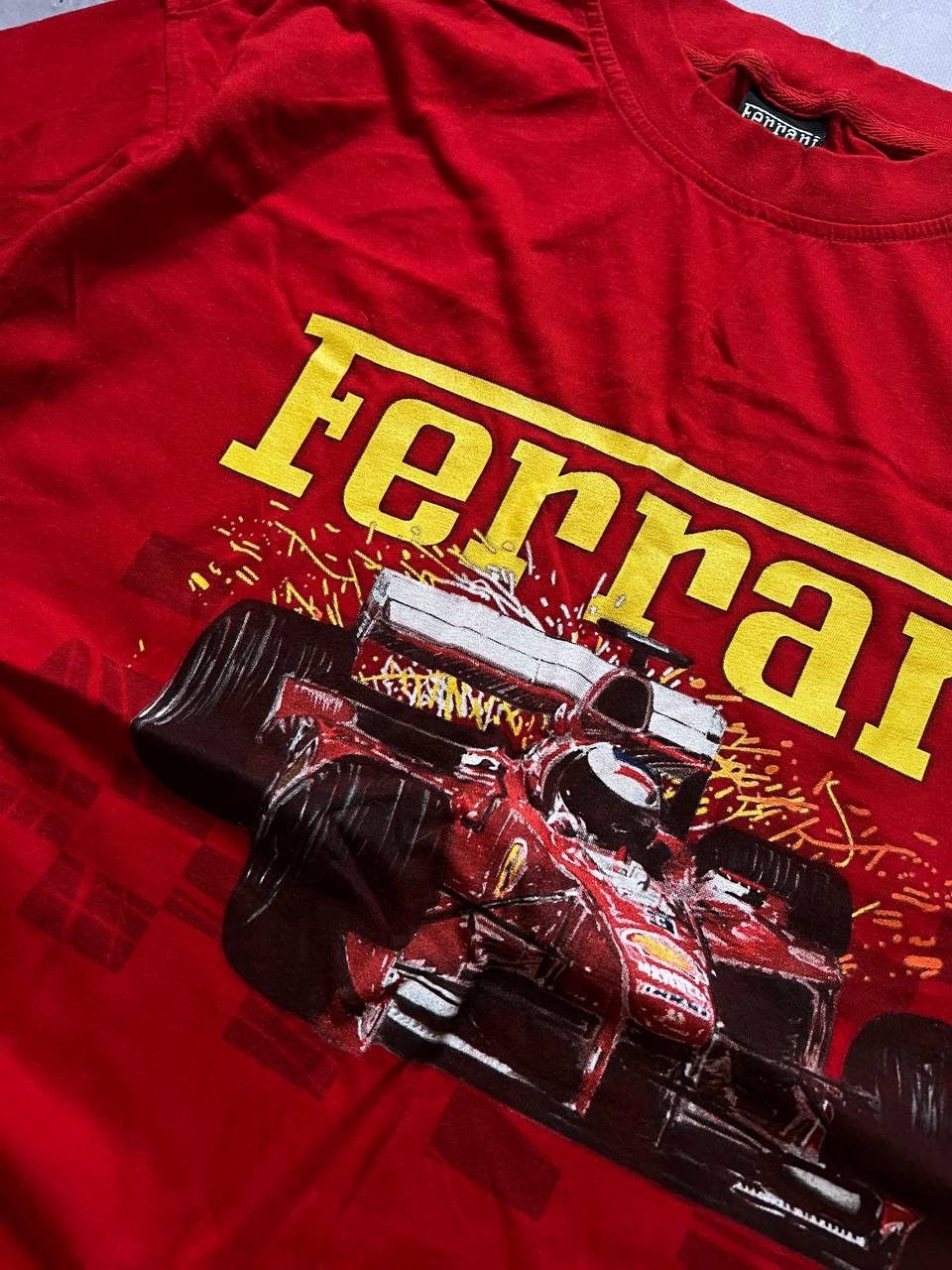 Ferrari Vintage 1999 Ferrari Formula One F1 Racing Red T-shirt Sz L Size US L / EU 52-54 / 3 - 3 Thumbnail