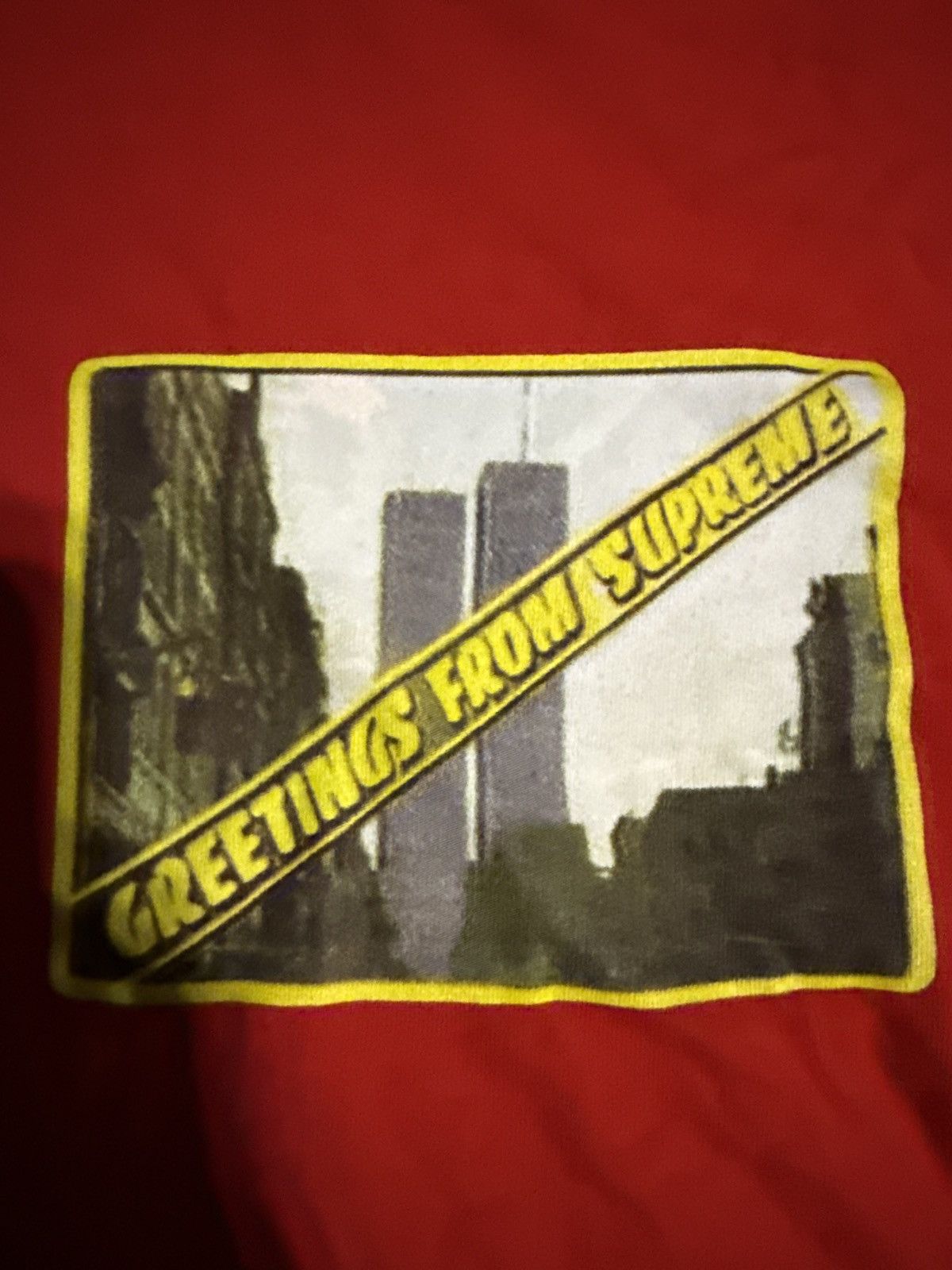 Supreme Supreme 9/11 Tee Red Large Size US L / EU 52-54 / 3 - 2 Thumbnail