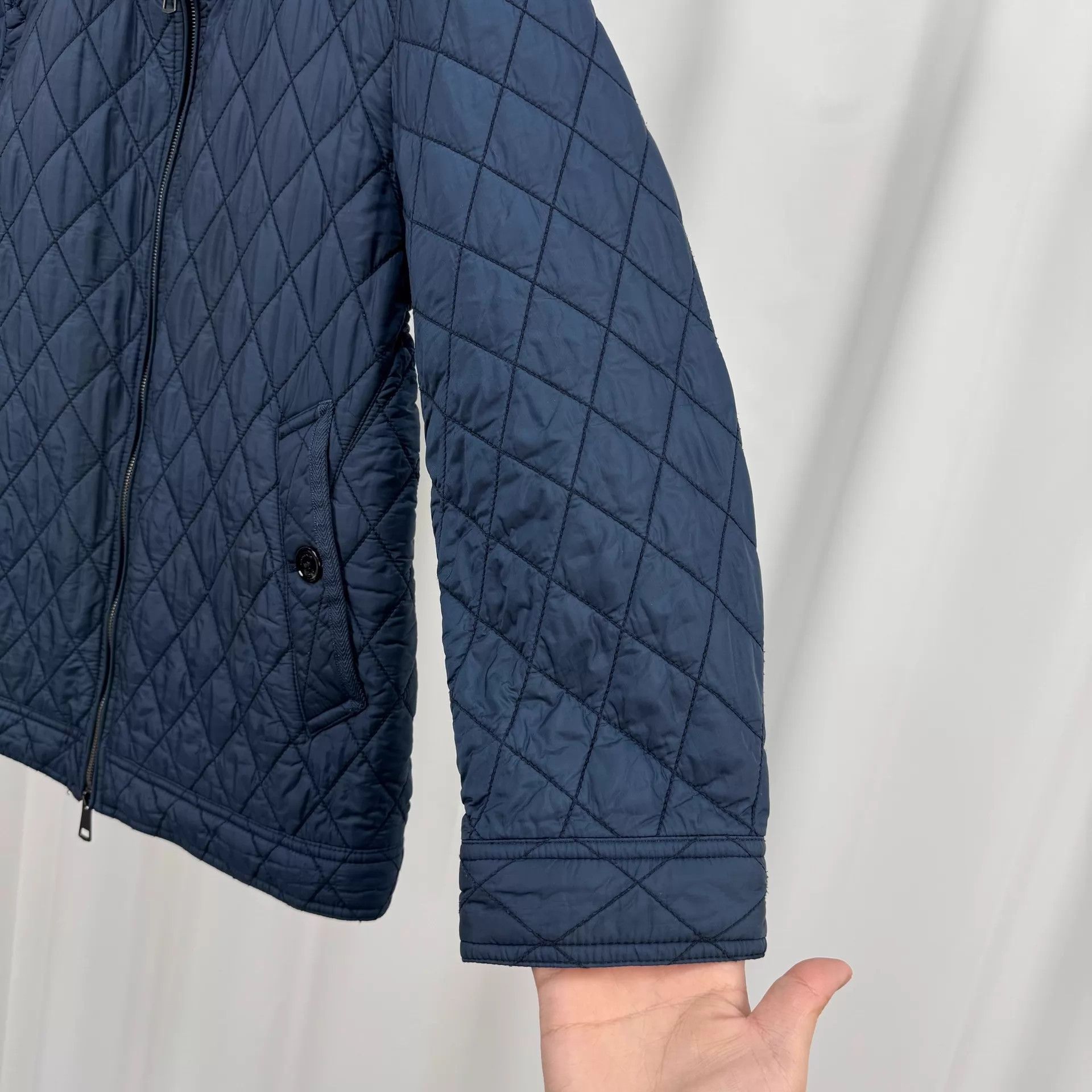 Burberry Burberry Check Quilted Puffer Jacket XL 95 New Size XL / US 12-14 / IT 48-50 - 4 Thumbnail