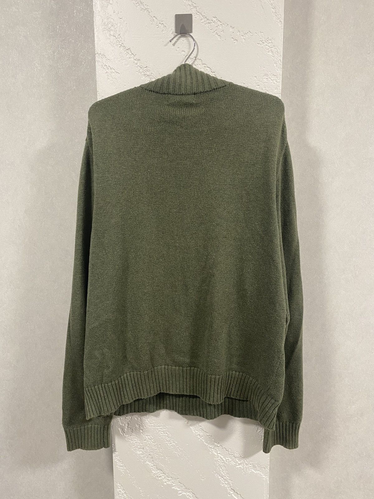 Polo Ralph Lauren Polo Ralph Lauren Green Knitted 1/4 zip Sweater Size: L Size US L / EU 52-54 / 3 - 8 Thumbnail