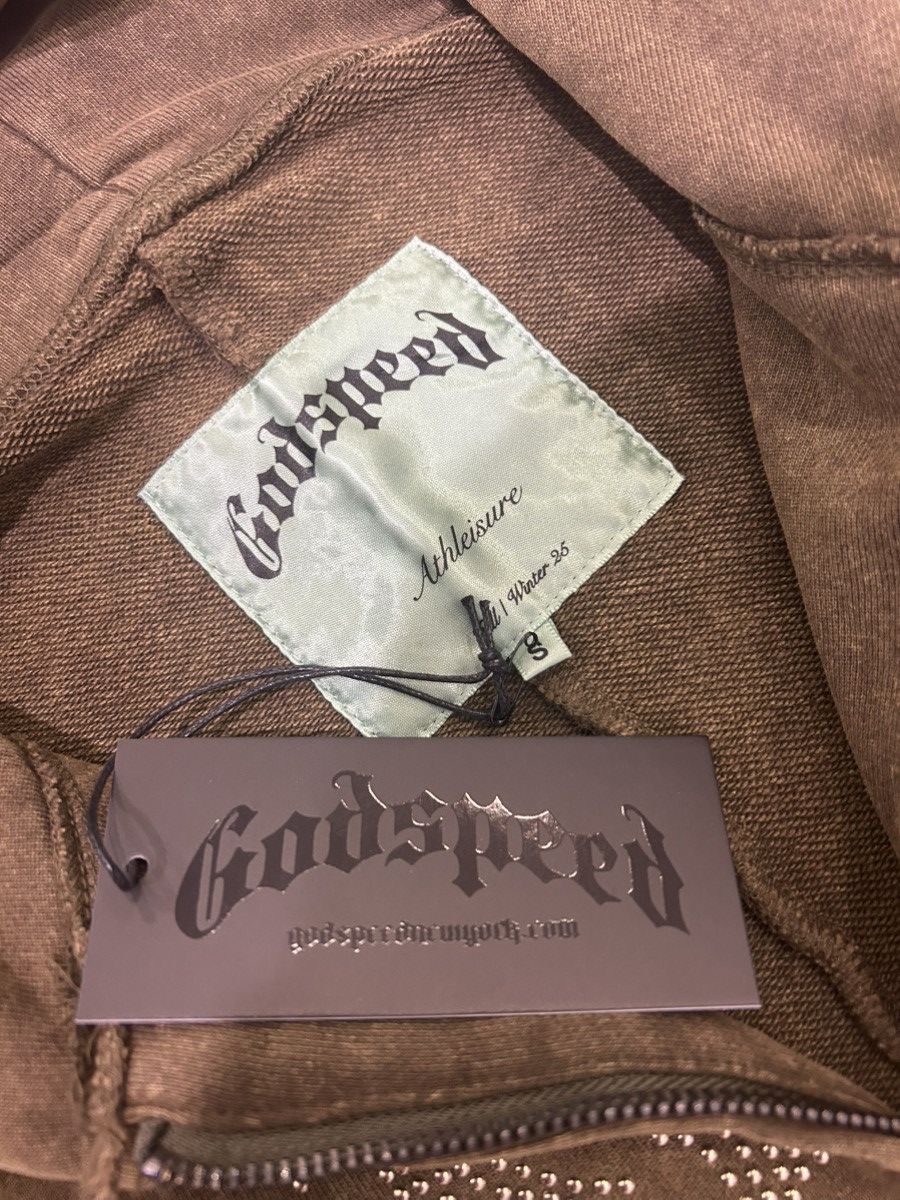 Godspeed Godspeed Studded OG Logo Zip Up Hoodie Size US M / EU 48-50 / 2 - 7 Thumbnail