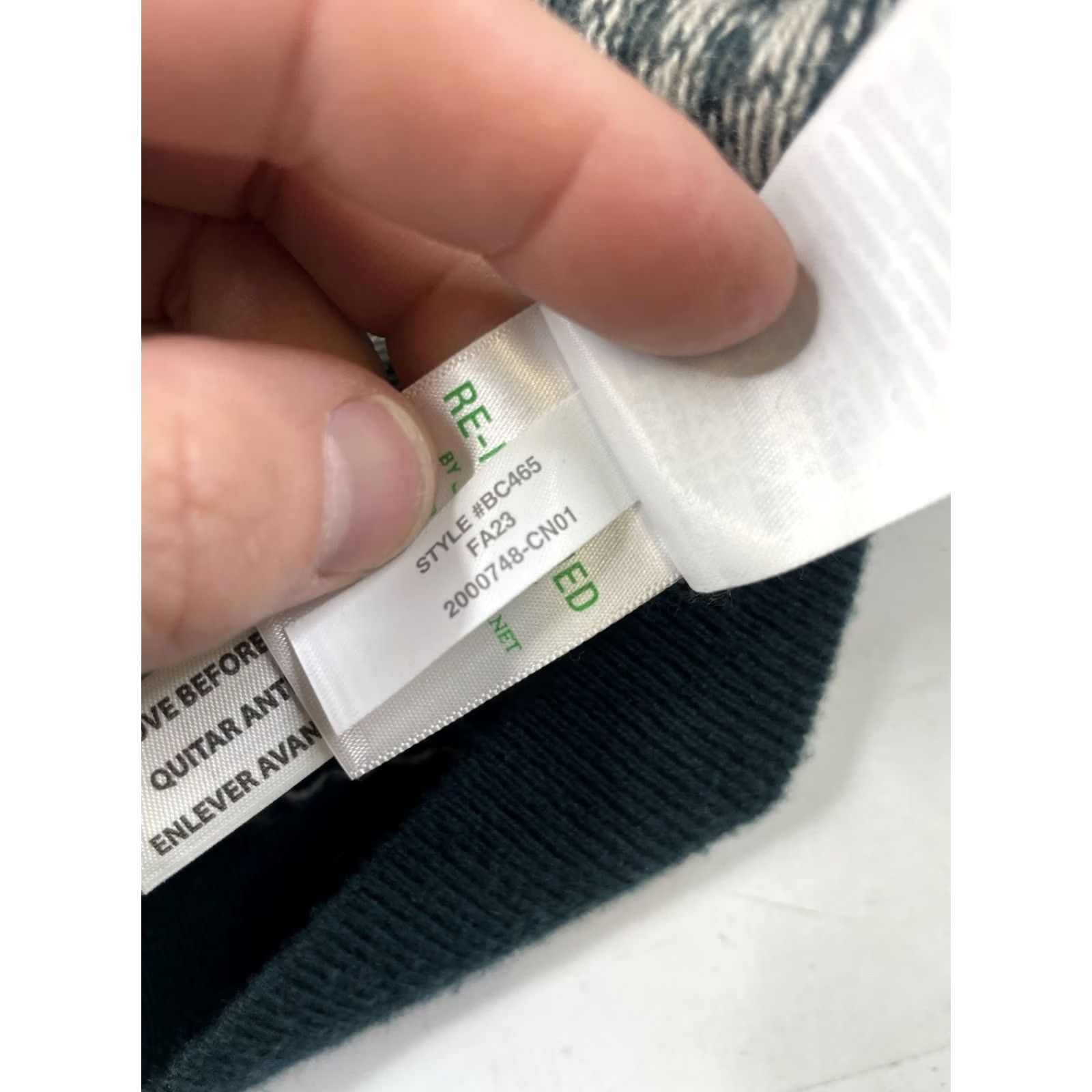 J.Crew J.Crew Cashmere Sweater Green Houndstooth Crewneck Men's Size Medium Size US M / EU 48-50 / 2 - 8 Thumbnail