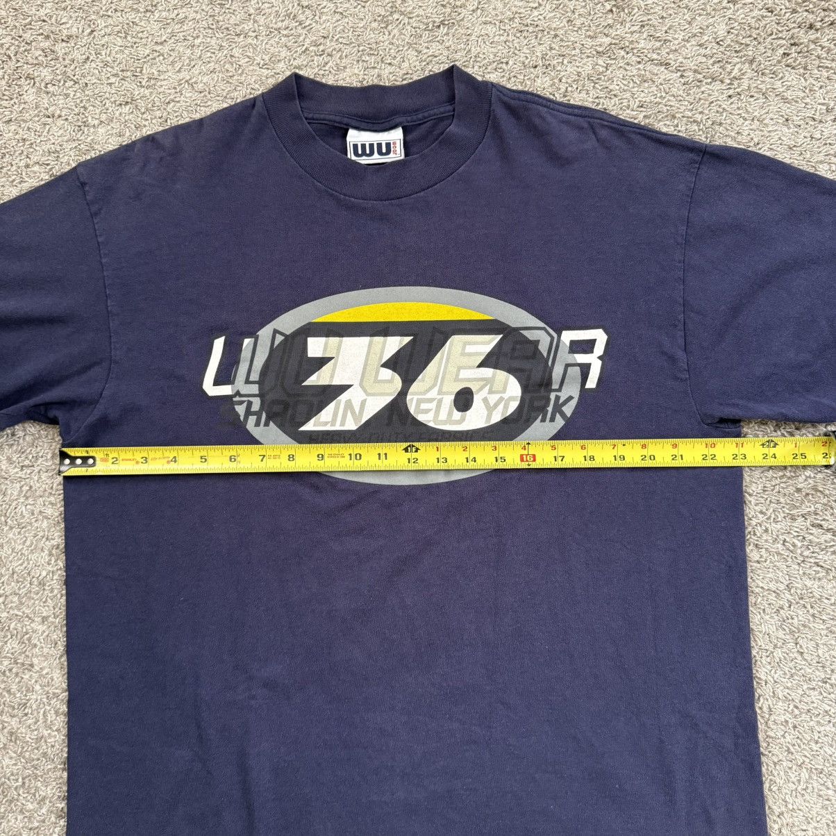 Wu-Tang Clan 🔴Wu-Wear Shirt Size XL Wu-Tang Vintage Navy Blue Rare Gza Size US XL / EU 56 / 4 - 9 Thumbnail