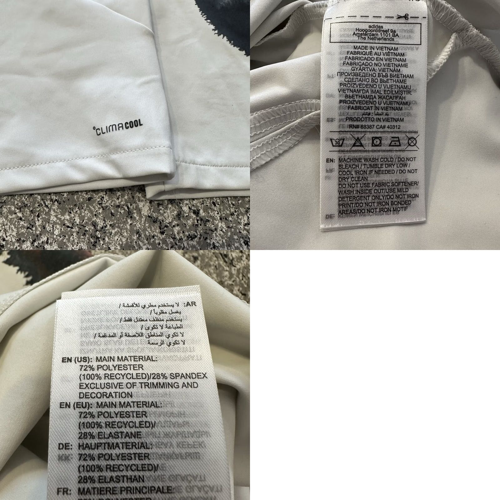 Adidas Adidas Y-3 Tennis Pro Top Long Sleeve Crop Shirt Womens S Orbit Grey JM4787 Size S / US 4 / IT 40 - 8 Thumbnail