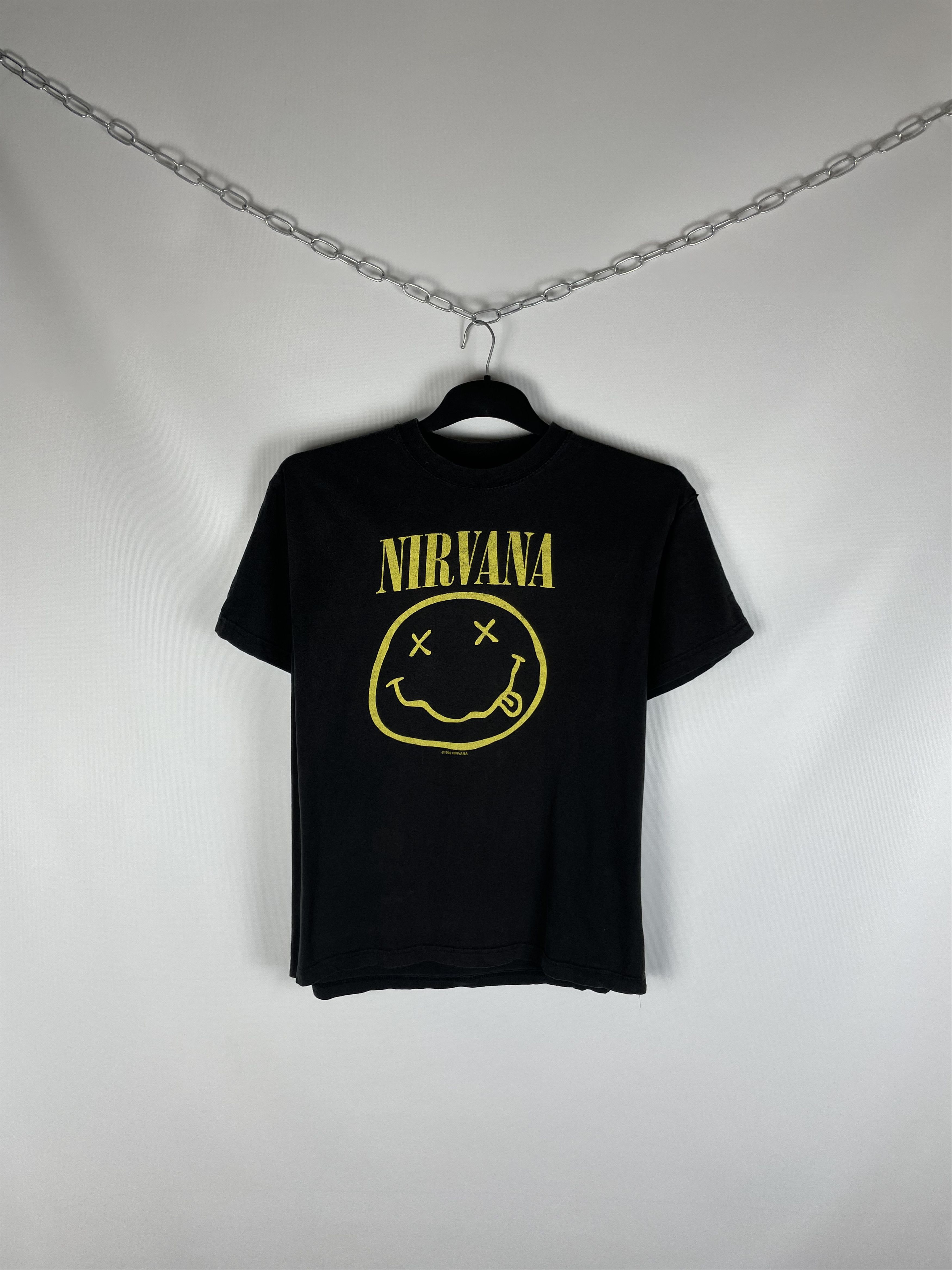 Band Tees Mens Vintage Nirvana 1992 T Shirt rock band tee Size US M / EU 48-50 / 2 - 1 Thumbnail