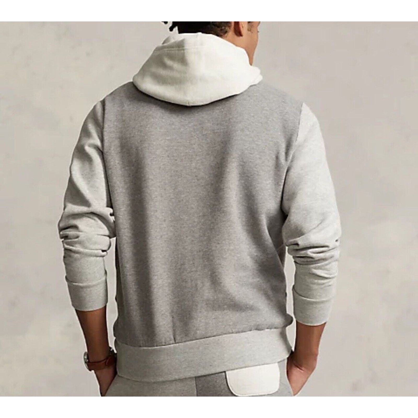 Polo Ralph Lauren Polo Ralph Lauren ColorBlock Hoodie Size Small Grey NWT Size US S / EU 44-46 / 1 - 3 Thumbnail