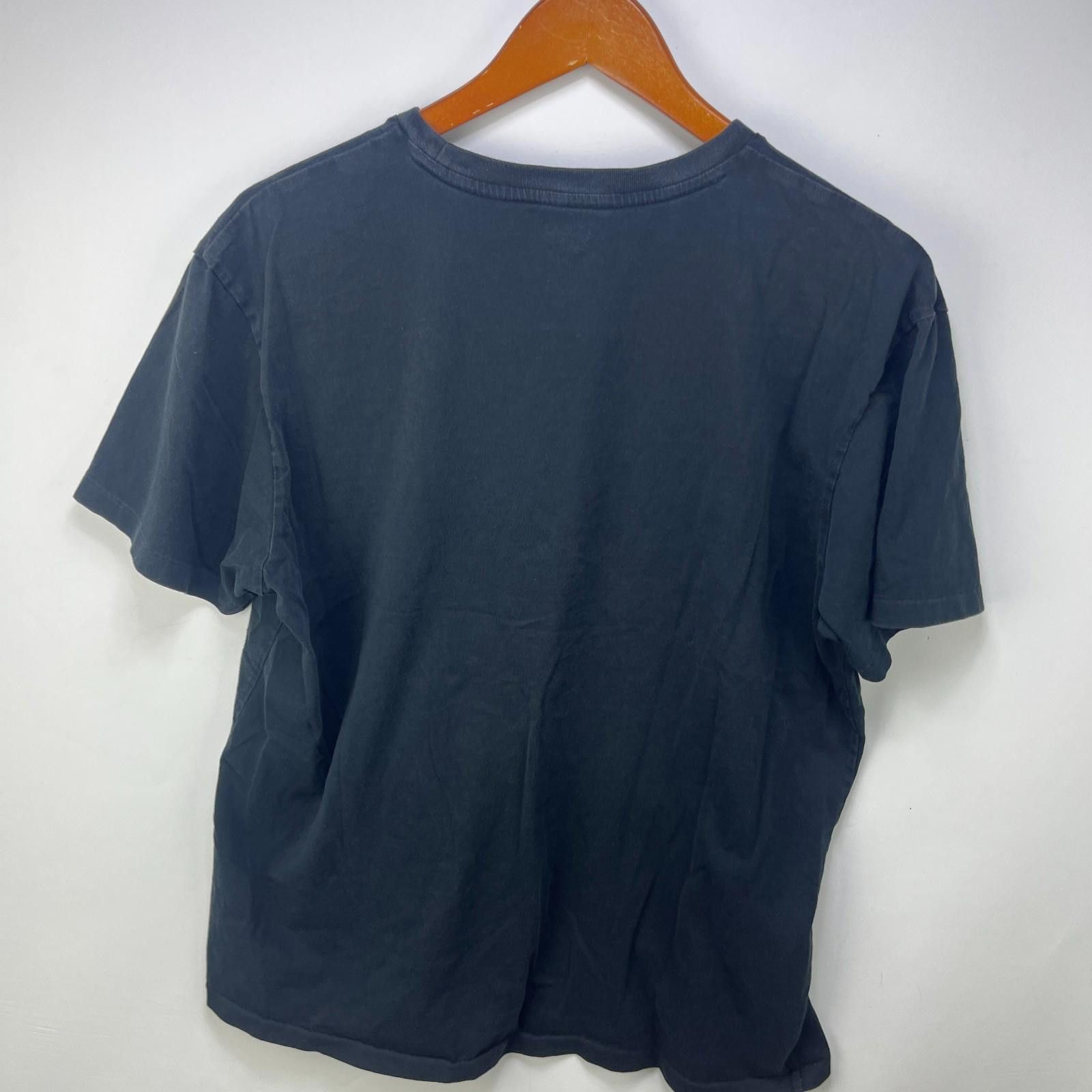 Hanes Vintage Polo Ralph Lauren Black Pony T Shirt Large Sun Faded Size US L / EU 52-54 / 3 - 8 Thumbnail