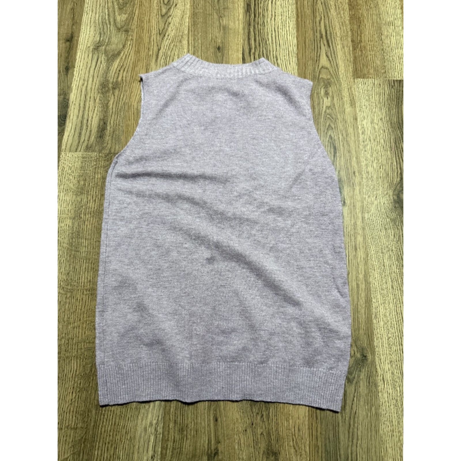 Vintage Vila Milano Sweater Women's XS Purple 1/4 Zip Vest Sleeveless Vest? Size XS / US 0-2 / IT 36-38 - 2 Thumbnail