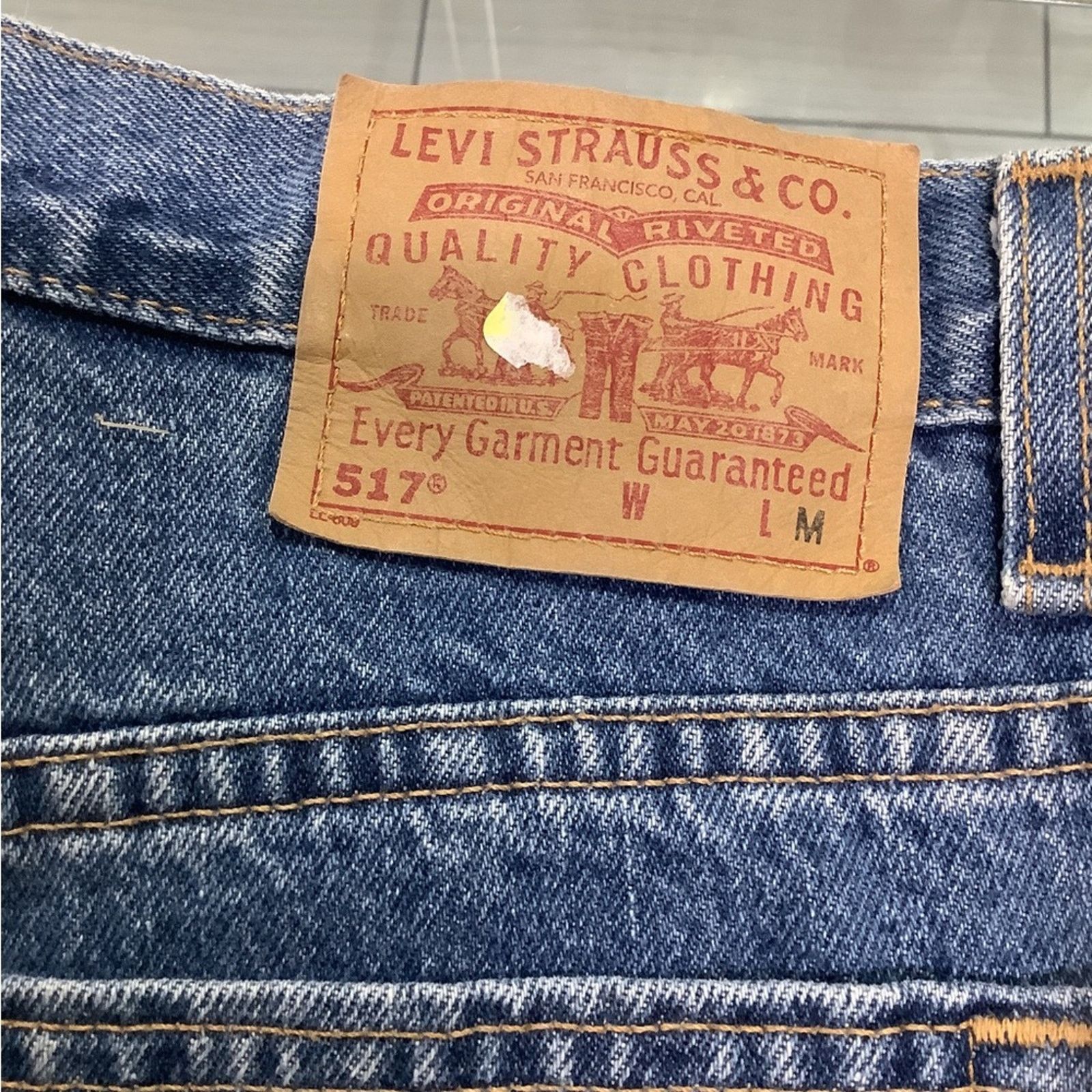 Levi's Levi’s 517 Men’s Bootcut Jeans Size US 36 / EU 52 - 3 Thumbnail