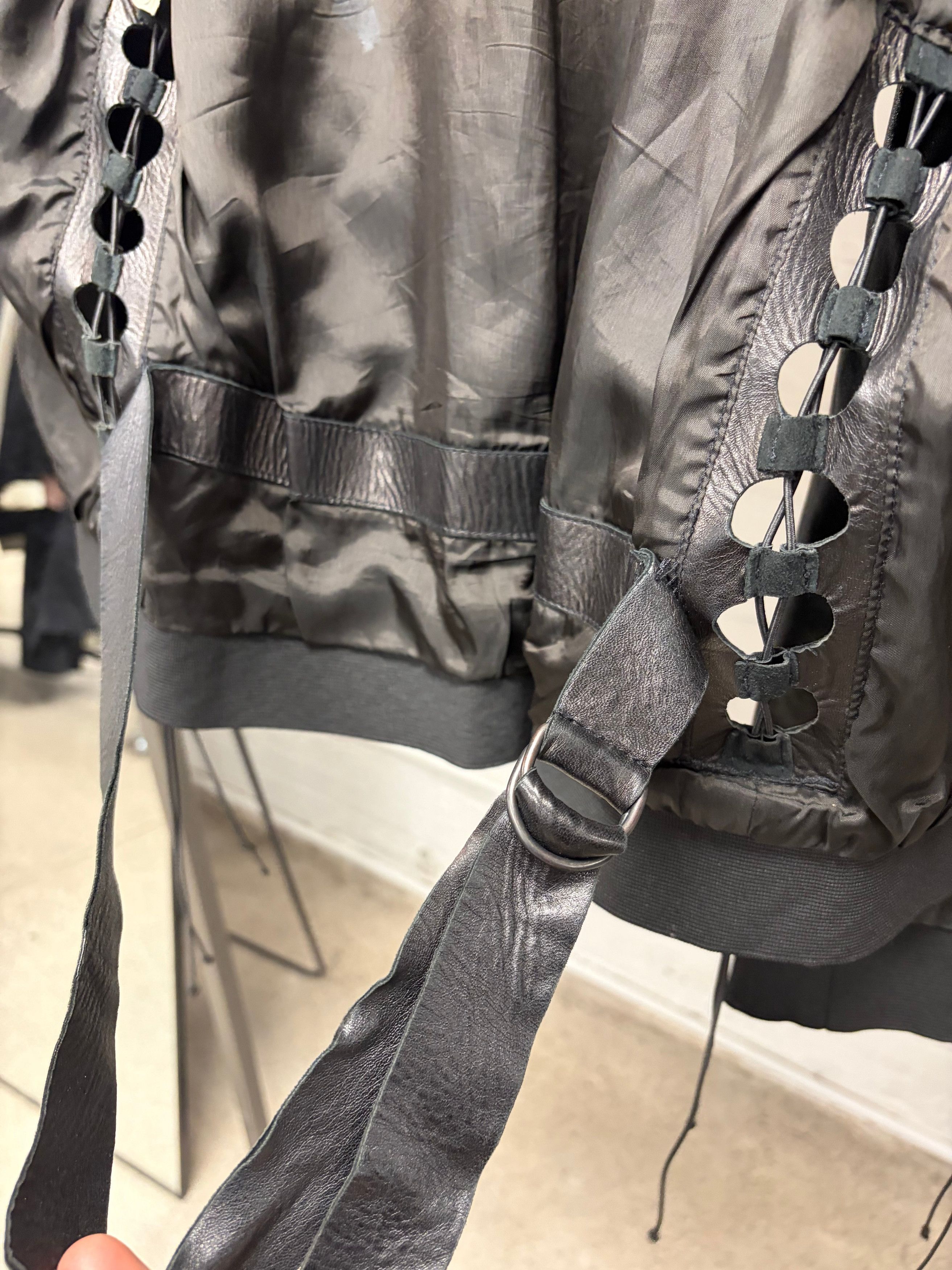 Helmut Lang SAMPLE SS2001 Helmut Lang ‘Corset Bondage’ Lambskin Leather Jacket Size US S / EU 44-46 / 1 - 5 Thumbnail