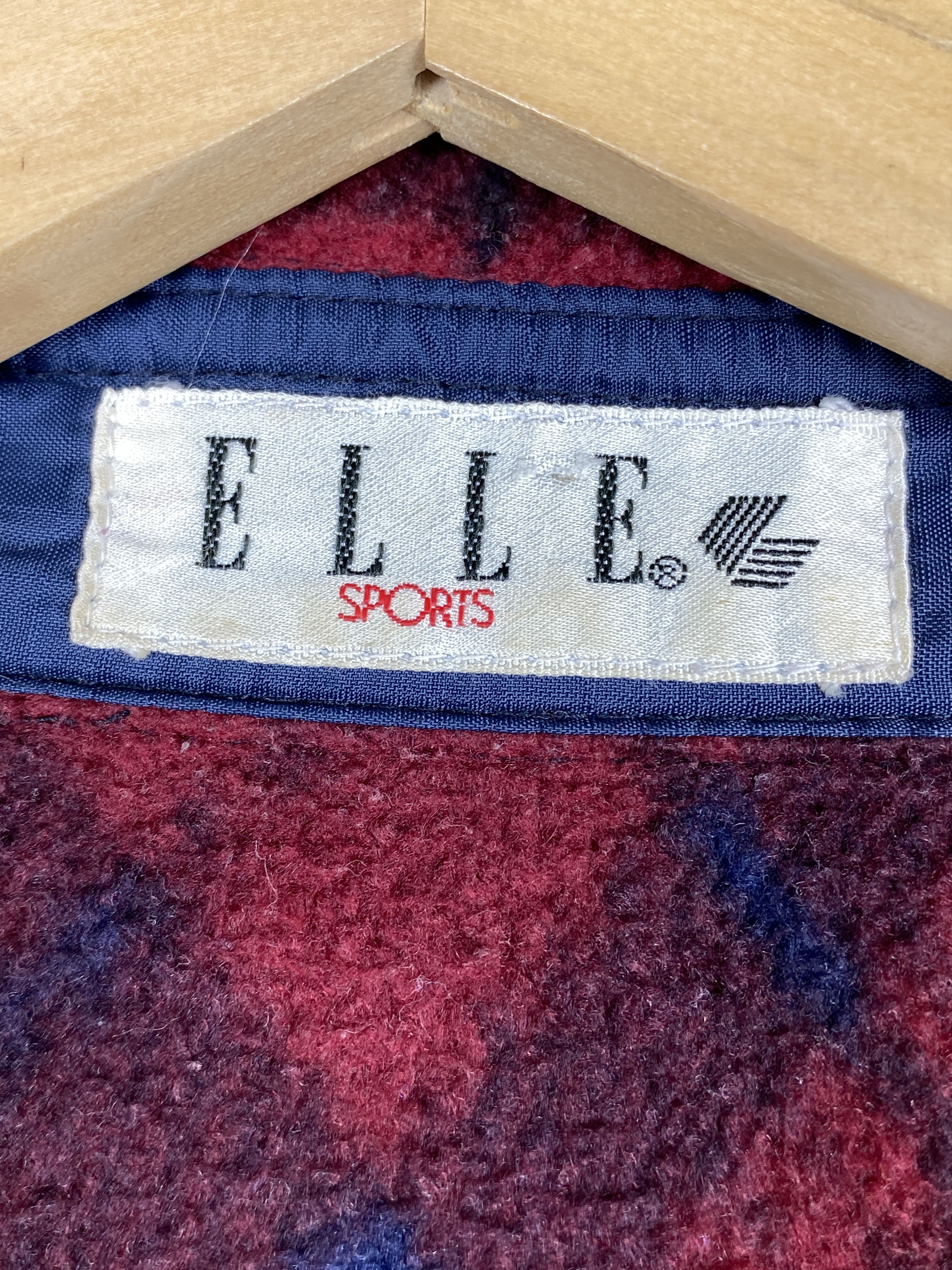 Vintage Vintage Elle Sport Flannel Jacket J0673 Size US S / EU 44-46 / 1 - 11 Thumbnail