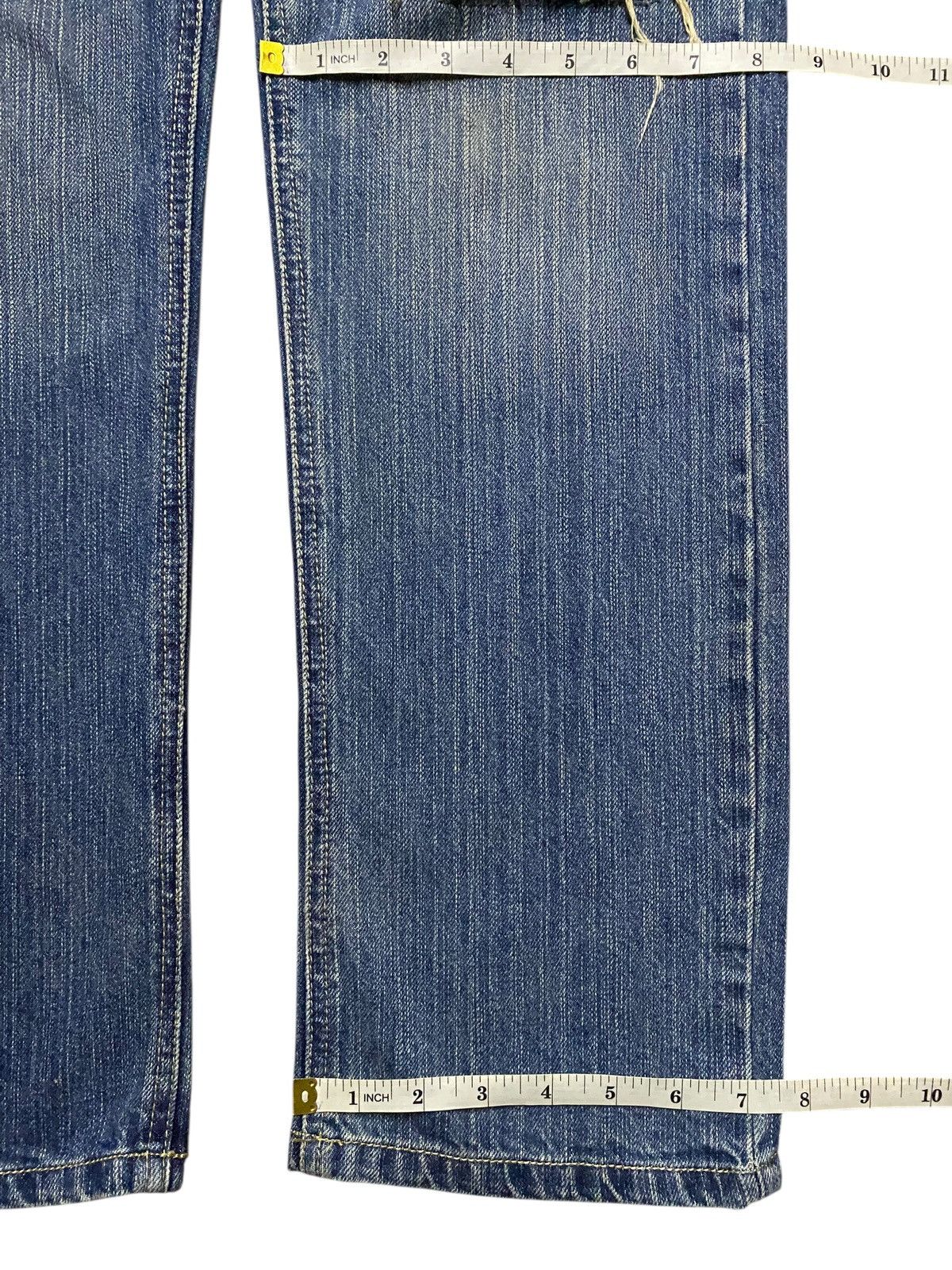 Japanese Brand Japanese Brand Double Waist Distressed Jeans Size US 30 / EU 46 - 14 Thumbnail