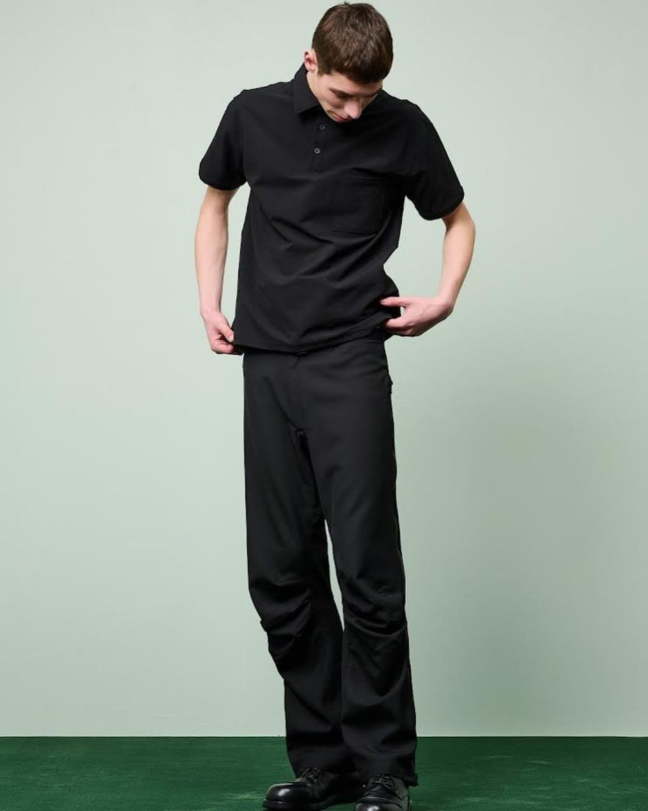 GR10K GR10K IBQ S/S POLO SHIRT (BLACK - LARGE) Size US L / EU 52-54 / 3 - 8 Thumbnail