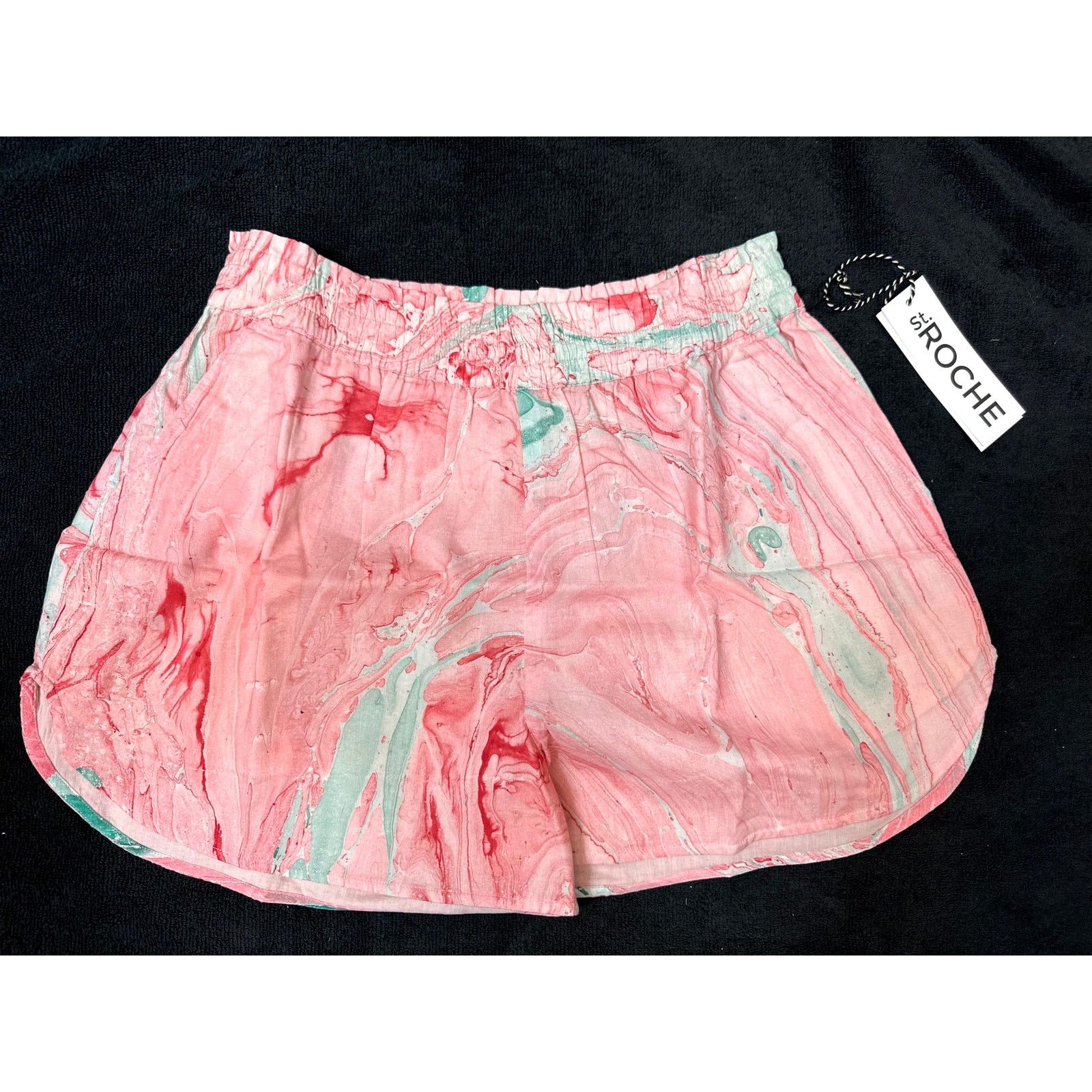 Other St Roche Bird Shorts - Pink Marbling - size S Size 27" / US 4 / IT 40 - 2 Thumbnail