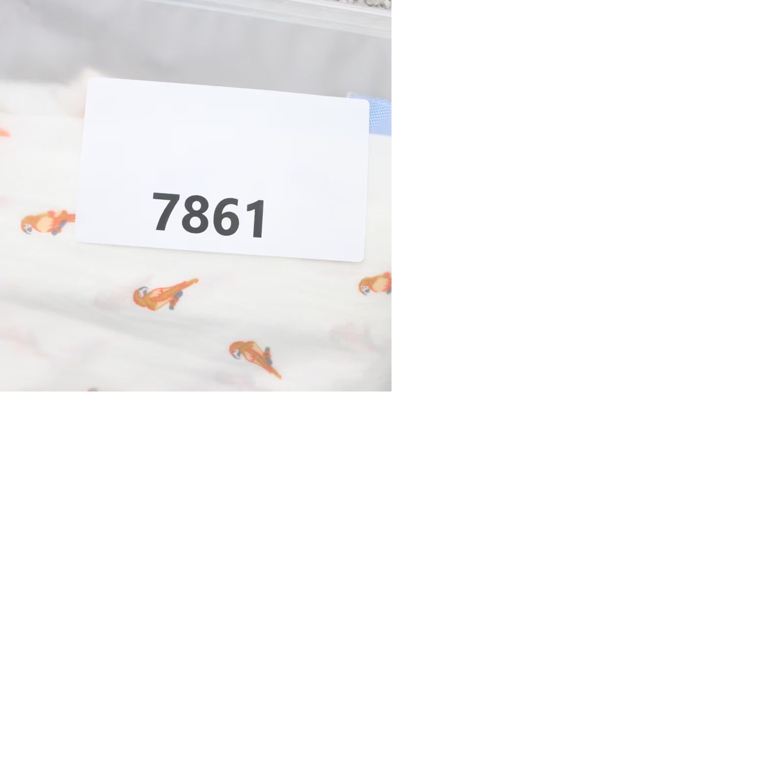 Cremieux Cremieux Classics AOP Shirt Mens Medium White/Orange Bird All Over Print S/S Size US M / EU 48-50 / 2 - 9 Thumbnail