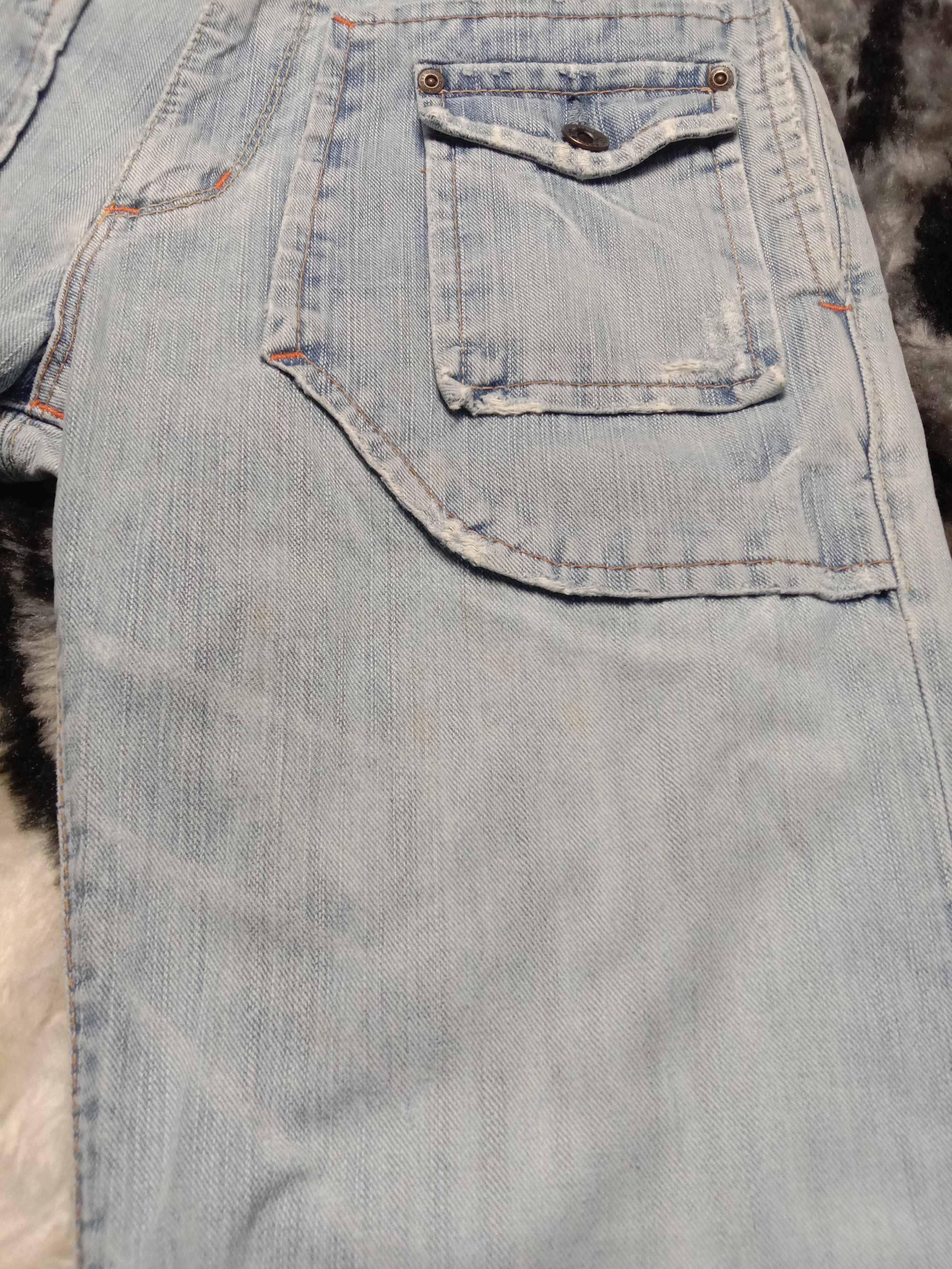 Edwin × Vintage Distressed Jean Edwin Bushpants Size US 30 / EU 46 - 4 Thumbnail