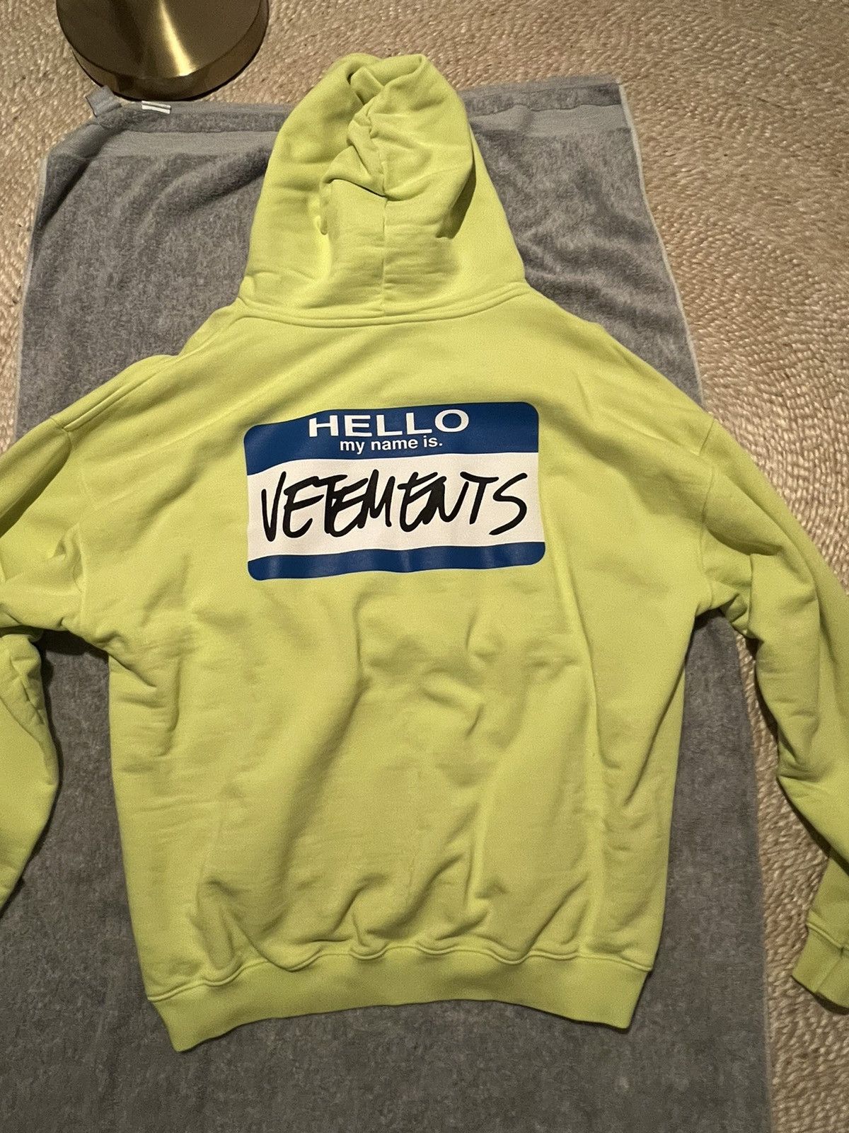 Vetements VETEMENTS Hello my name is VETEMENTS Hoodie Size US S / EU 44-46 / 1 - 5 Thumbnail