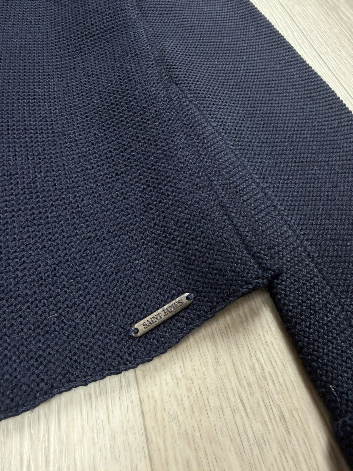 Saint James Saint James Adrets Reedit Wool Blend Cardigan Jumper Size M / US 6-8 / IT 42-44 - 4 Thumbnail