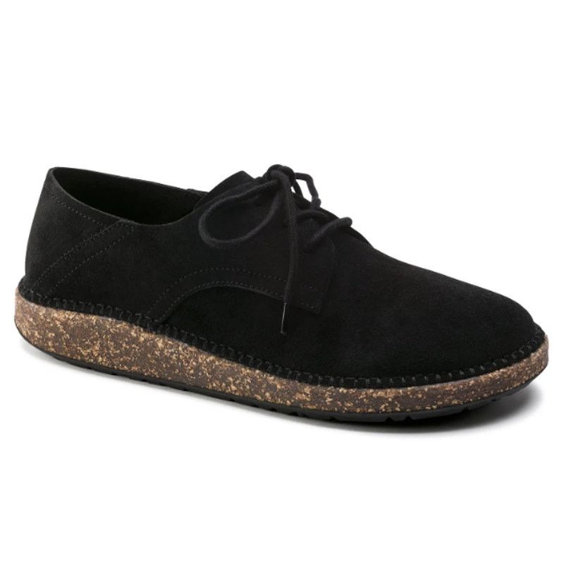 Birkenstock Gary Oxford Suede Leather Cork Lace Up W11 M9