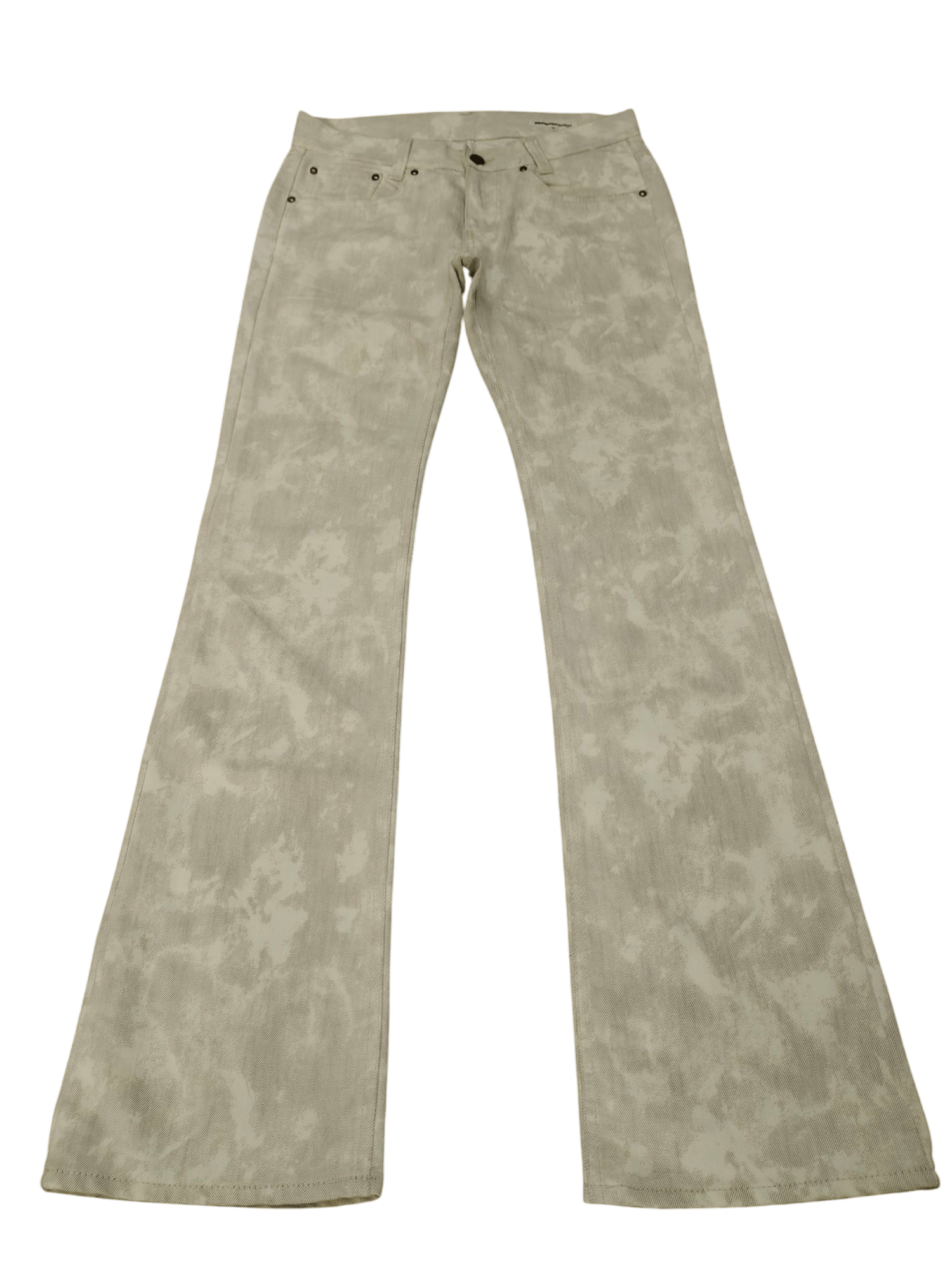 semanticdesign Flare Jeans Semantic Design Snow Camo Denim Bootcut Y2k Lgb Size US 30 / EU 46 - 4 Thumbnail