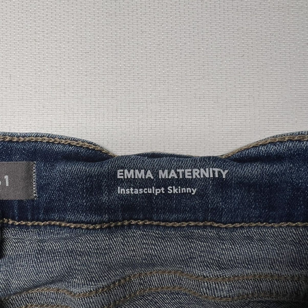 DL1961 DL1961 Jeans Emma Maternity Instasculpt Skinny Distressed Size 25" / US 0 / IT 36 - 10 Thumbnail