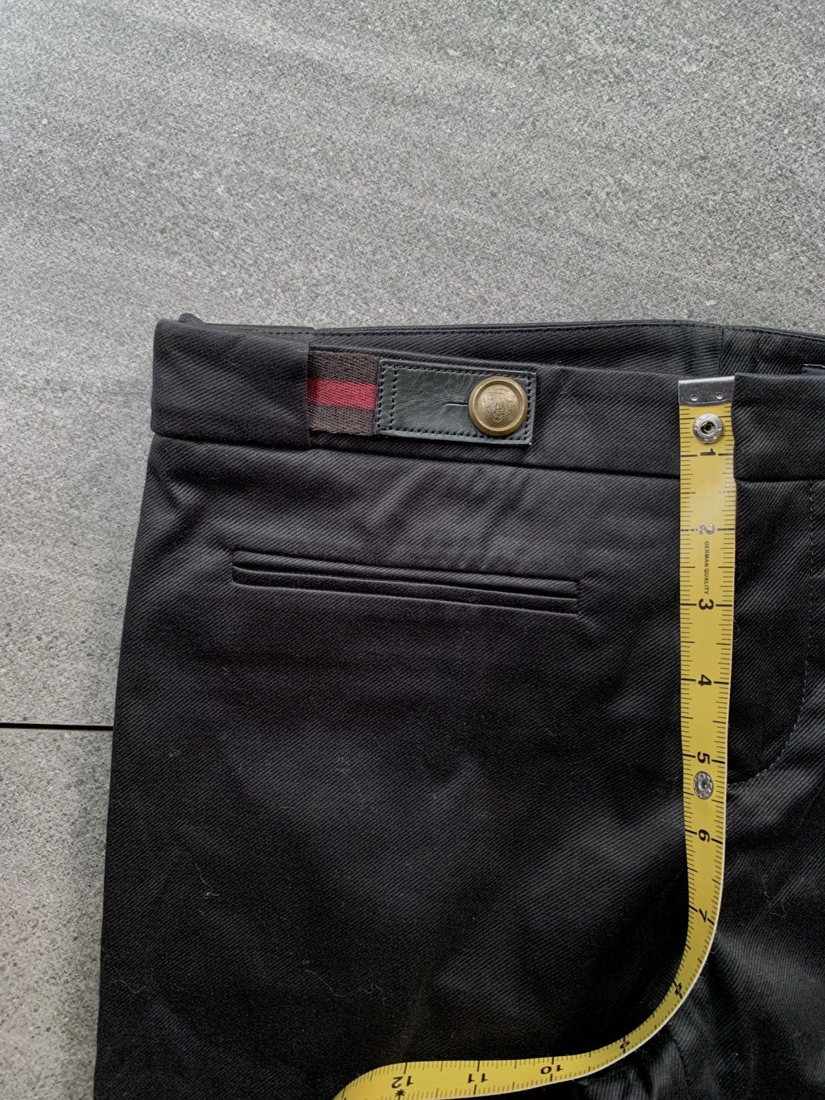 Gucci FREE TAX! Flared Belted Trousers By Gianni Frida Size US 31 - 18 Thumbnail