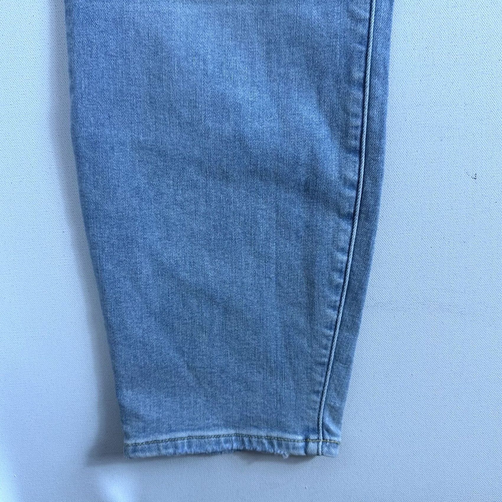 Abercrombie & Fitch Abercrombie & Fitch The Super Skinny Ankle Mid Rise Jeans 37/24L Blue Size 25" / US 0 / IT 36 - 7 Thumbnail