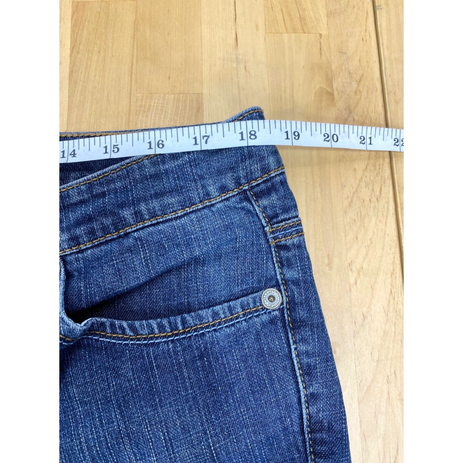 Tommy Hilfiger Tommy Hilfiger Womens Capri Jeans Size 12 Blue American Womens Size 34" / US 12 / IT 48 - 5 Thumbnail