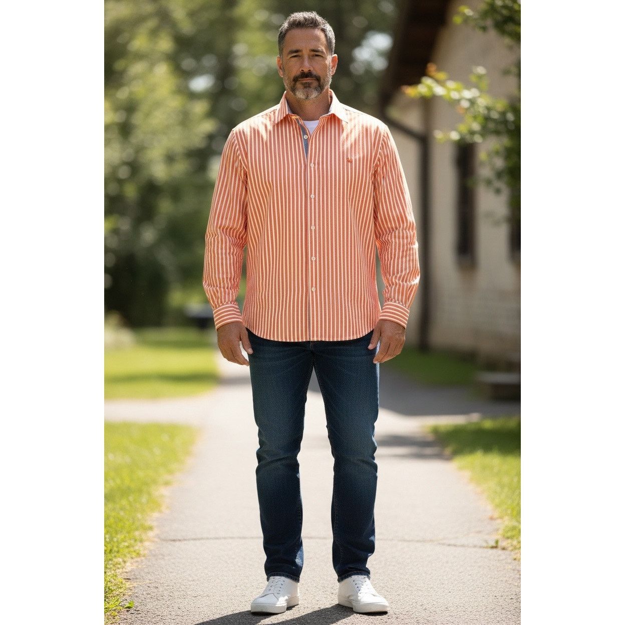 Chaps Chaps Men’s Easy Care Long Sleeve Button Down Shirt Size XL Size US XL / EU 56 / 4 - 1 Thumbnail