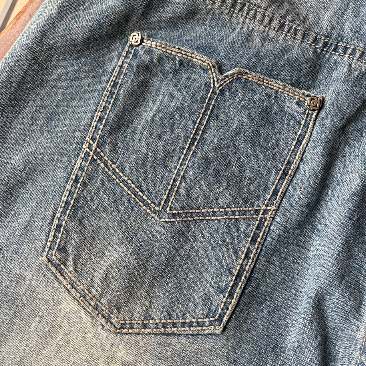 JNCO Y2K Tiger Style Dangerous DNGRS Jorts Pants Size US 44 / EU 60 - 10 Thumbnail