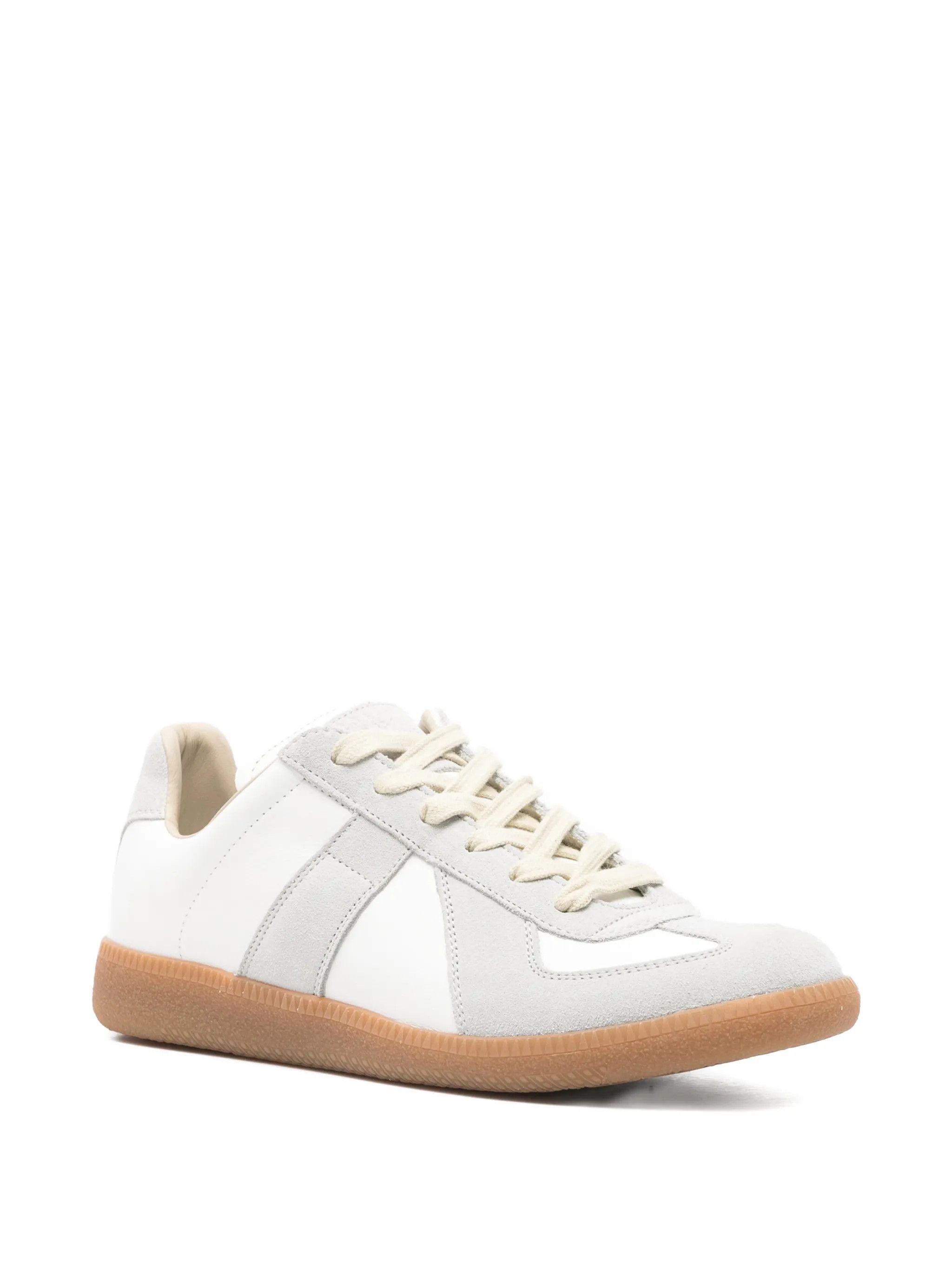 Maison Margiela o1bcso1str0226 Replica Low-Top Sneakers in White/Grey Size US 11 / EU 44 - 2 Thumbnail